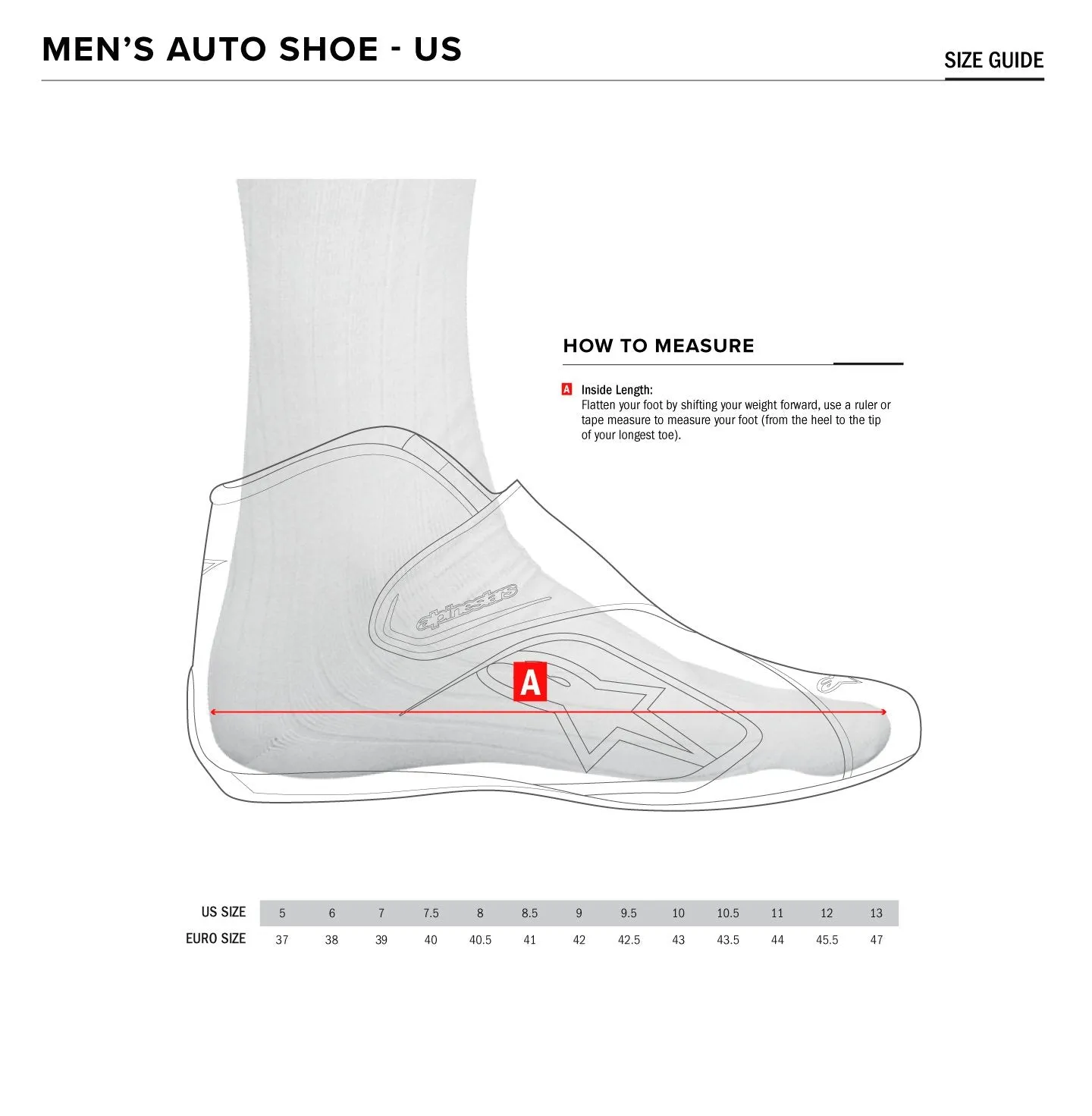 2713420 Alpinestars TECH-1 KZ SHOES SLE Kartstiefel