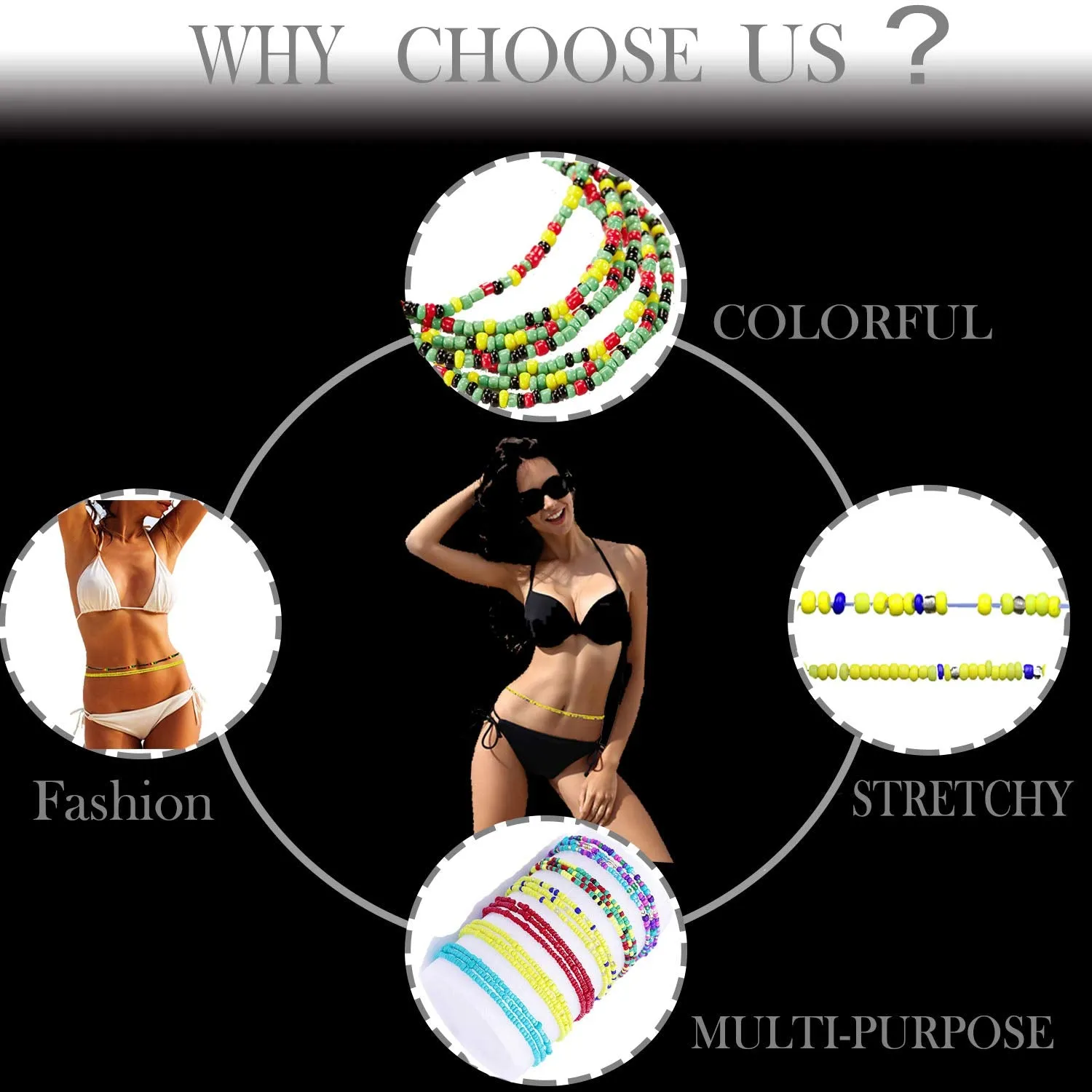 8 Piece Summer Jewelry