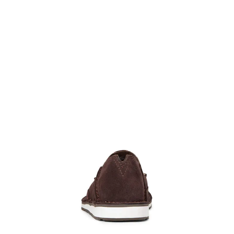 ARIAT CHOCOLATE CHIP SUEDE/SPOTTED HAIR ON CRUISER