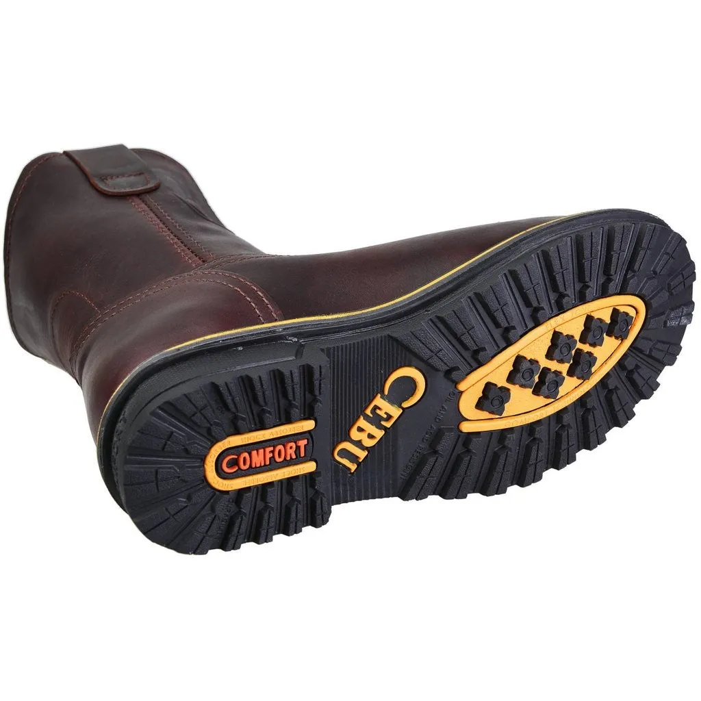 'CEBU' Men's 10" ATK Steel Toe - Brown