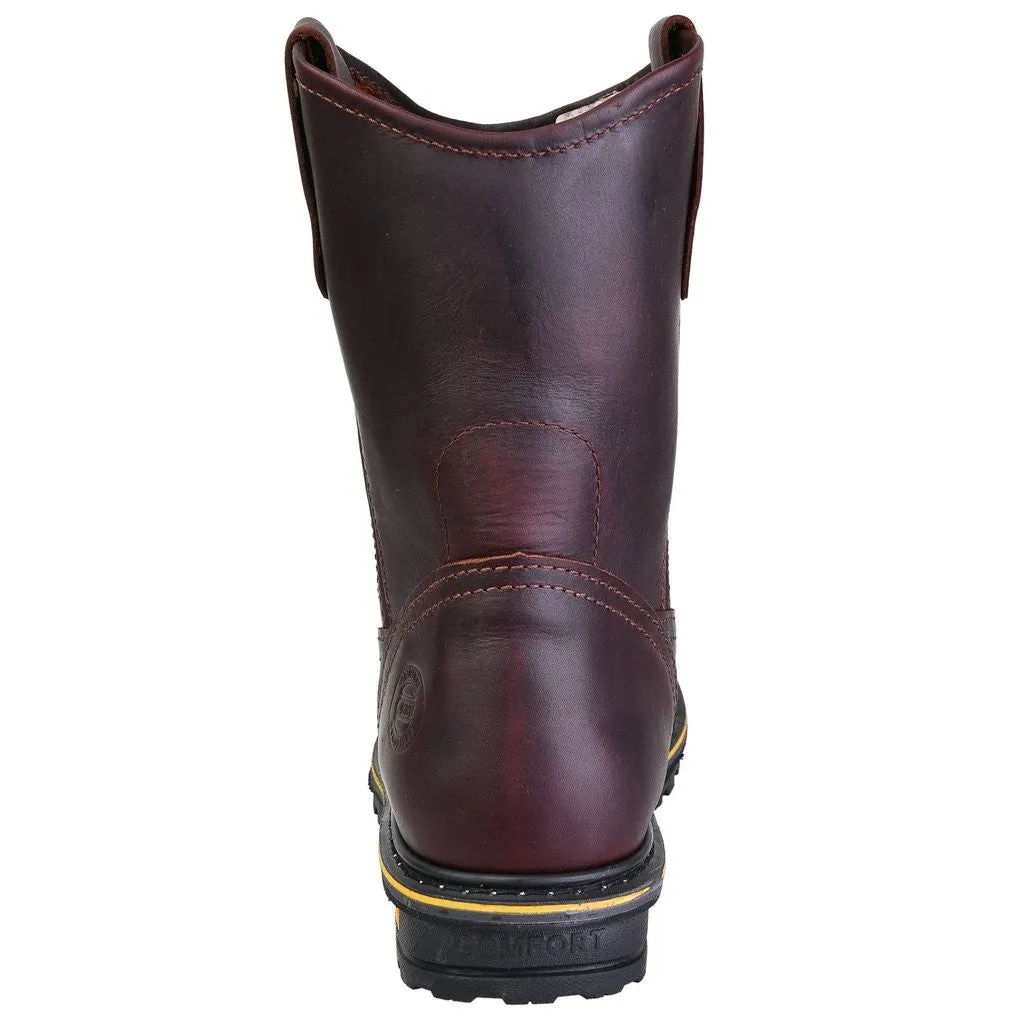 'CEBU' Men's 10" ATK Steel Toe - Brown