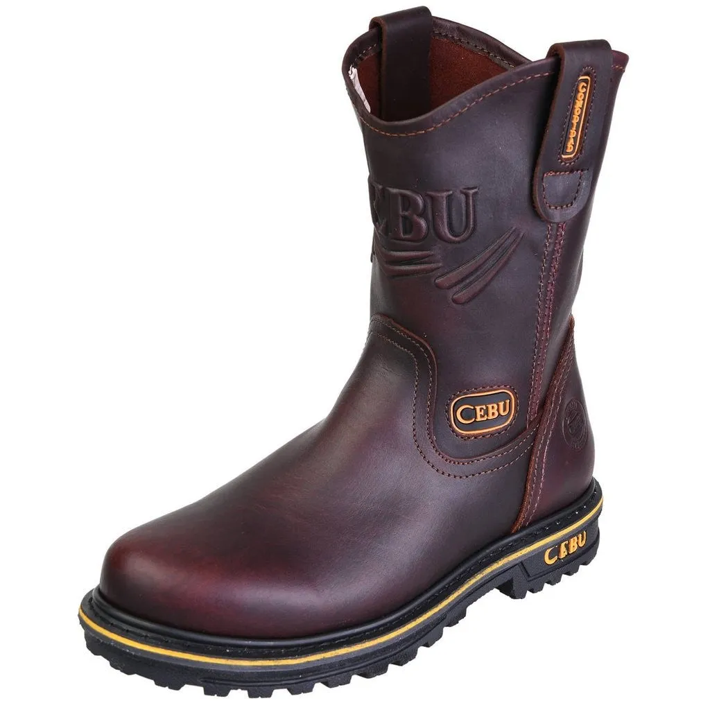 'CEBU' Men's 10" ATK Steel Toe - Brown