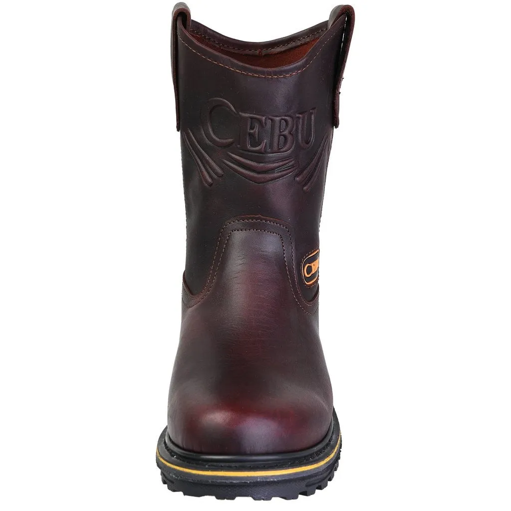 'CEBU' Men's 10" ATK Steel Toe - Brown