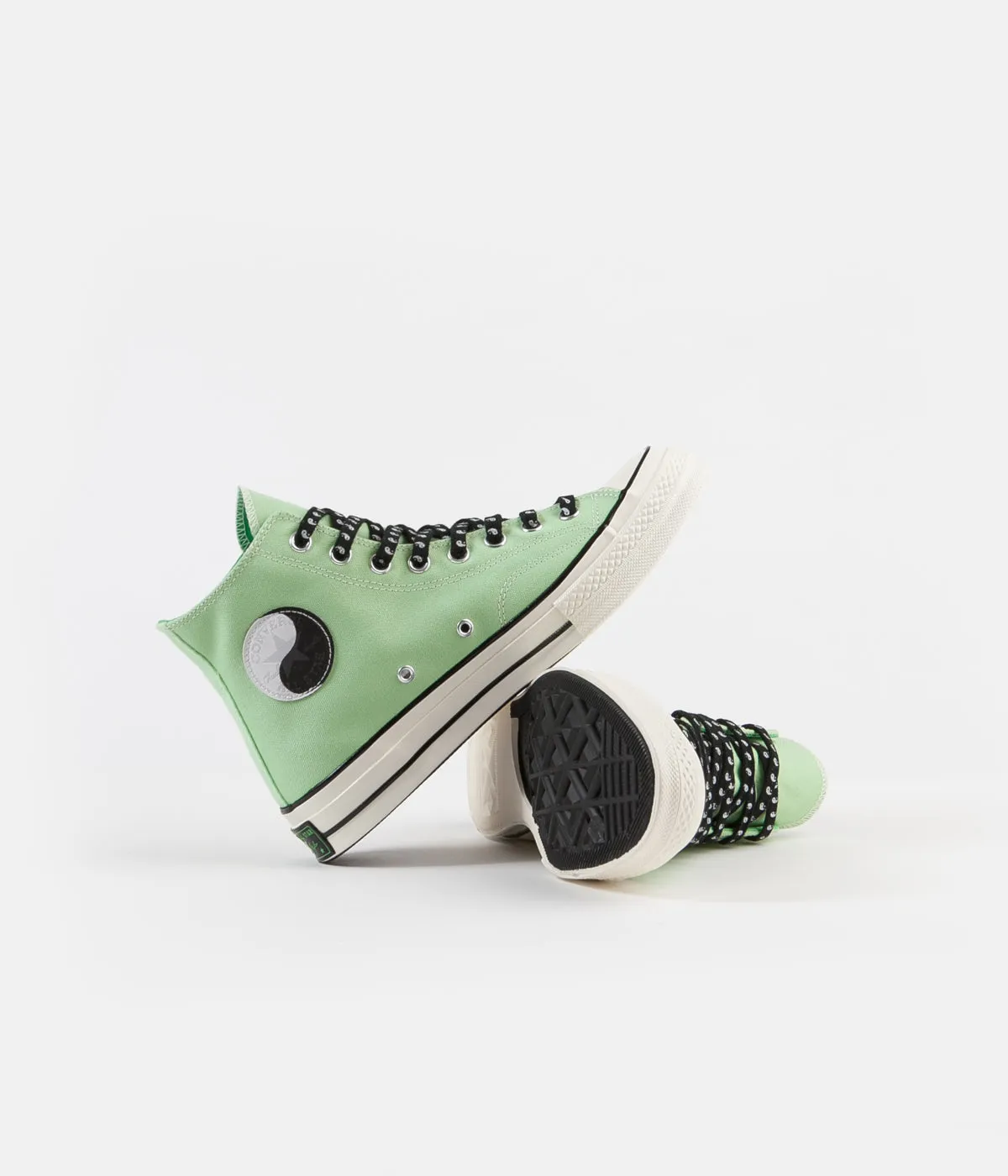 Converse CTAS 70's Psy-Kicks Hi Shoes - Aphid Green / Black / Egret