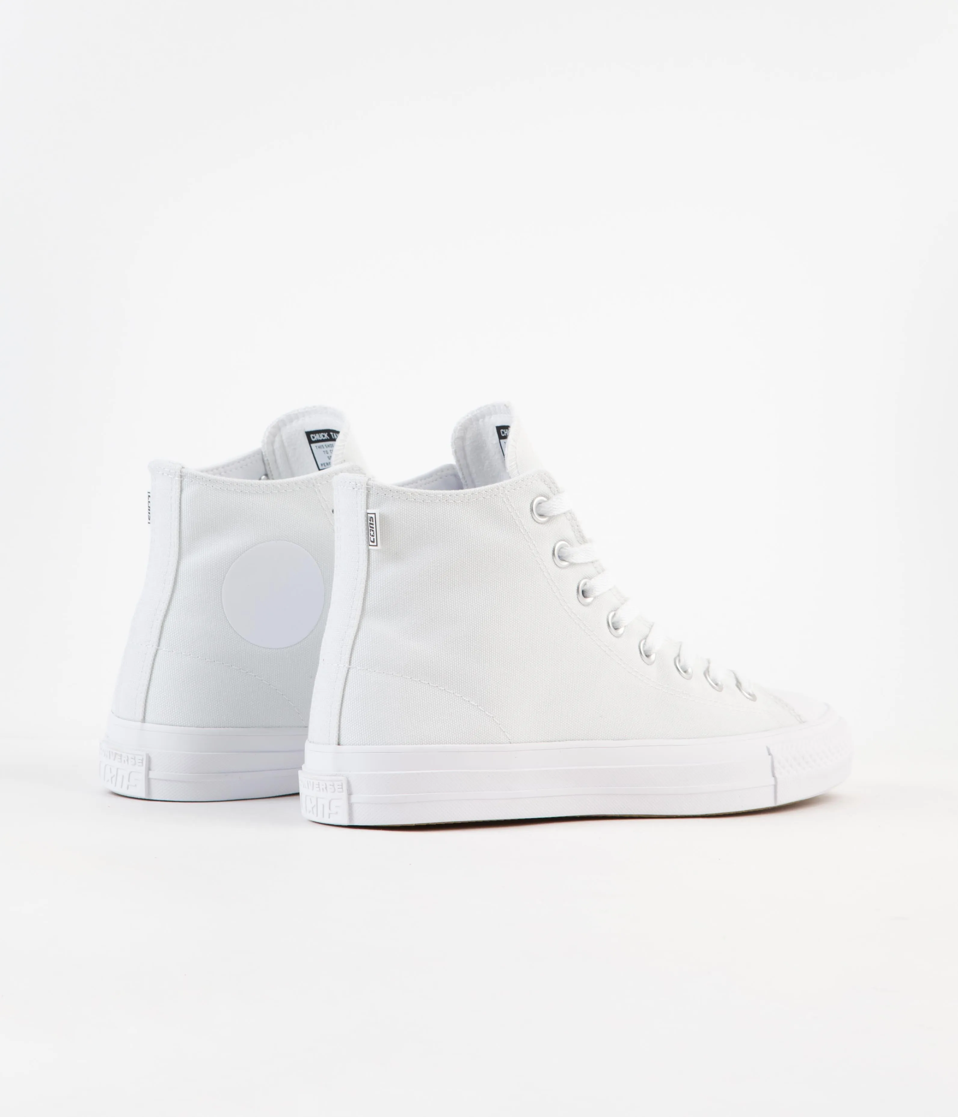 Converse CTAS Pro Hi Shoes - White / White / White