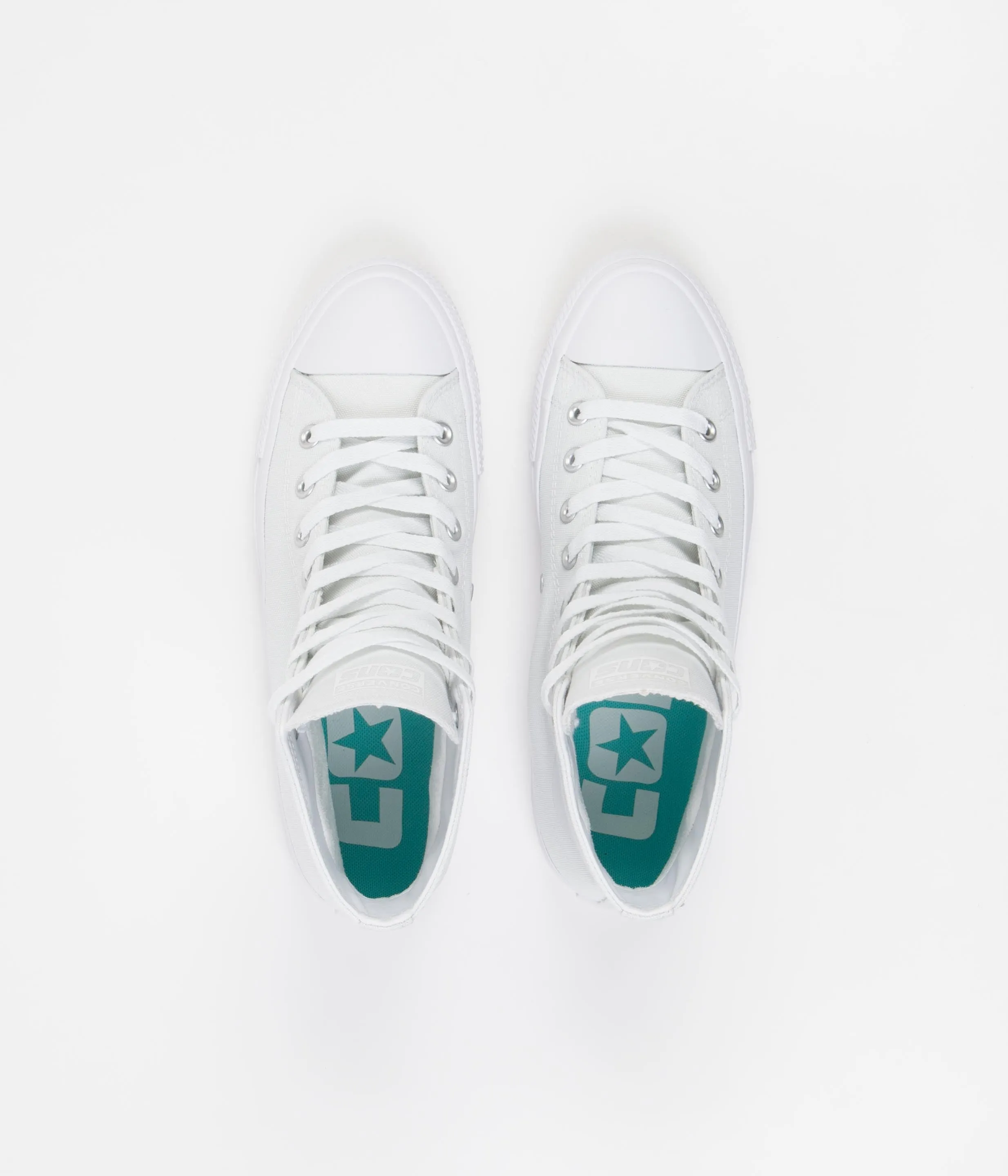 Converse CTAS Pro Hi Shoes - White / White / White