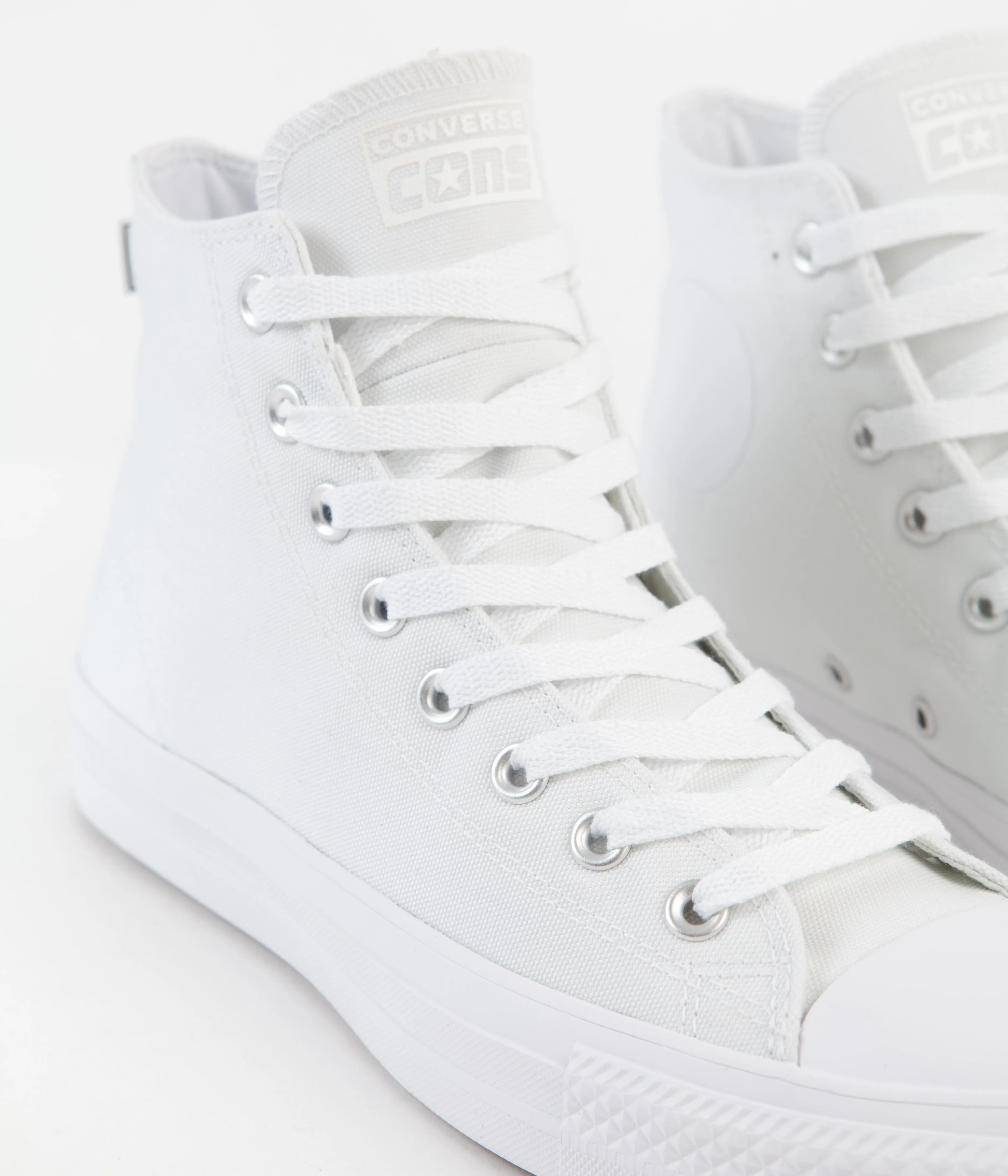 Converse CTAS Pro Hi Shoes - White / White / White