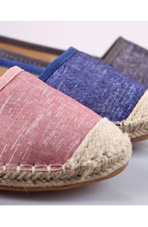 Denim Espadrilles Pink