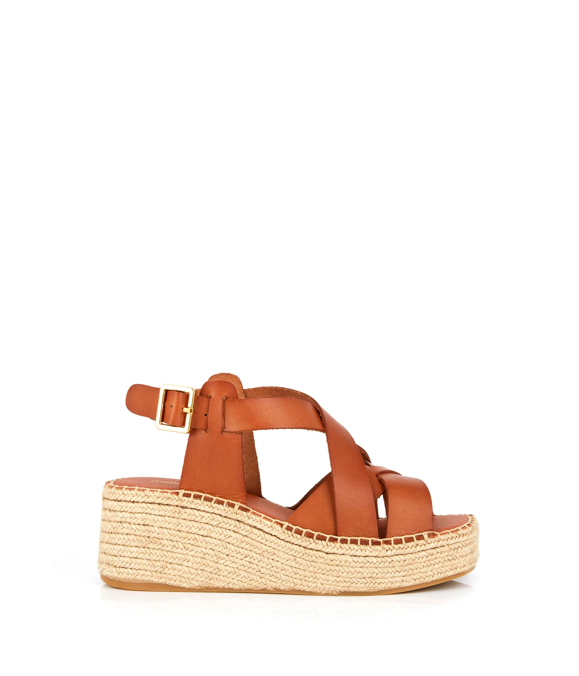 Espadrilles cognac Elise