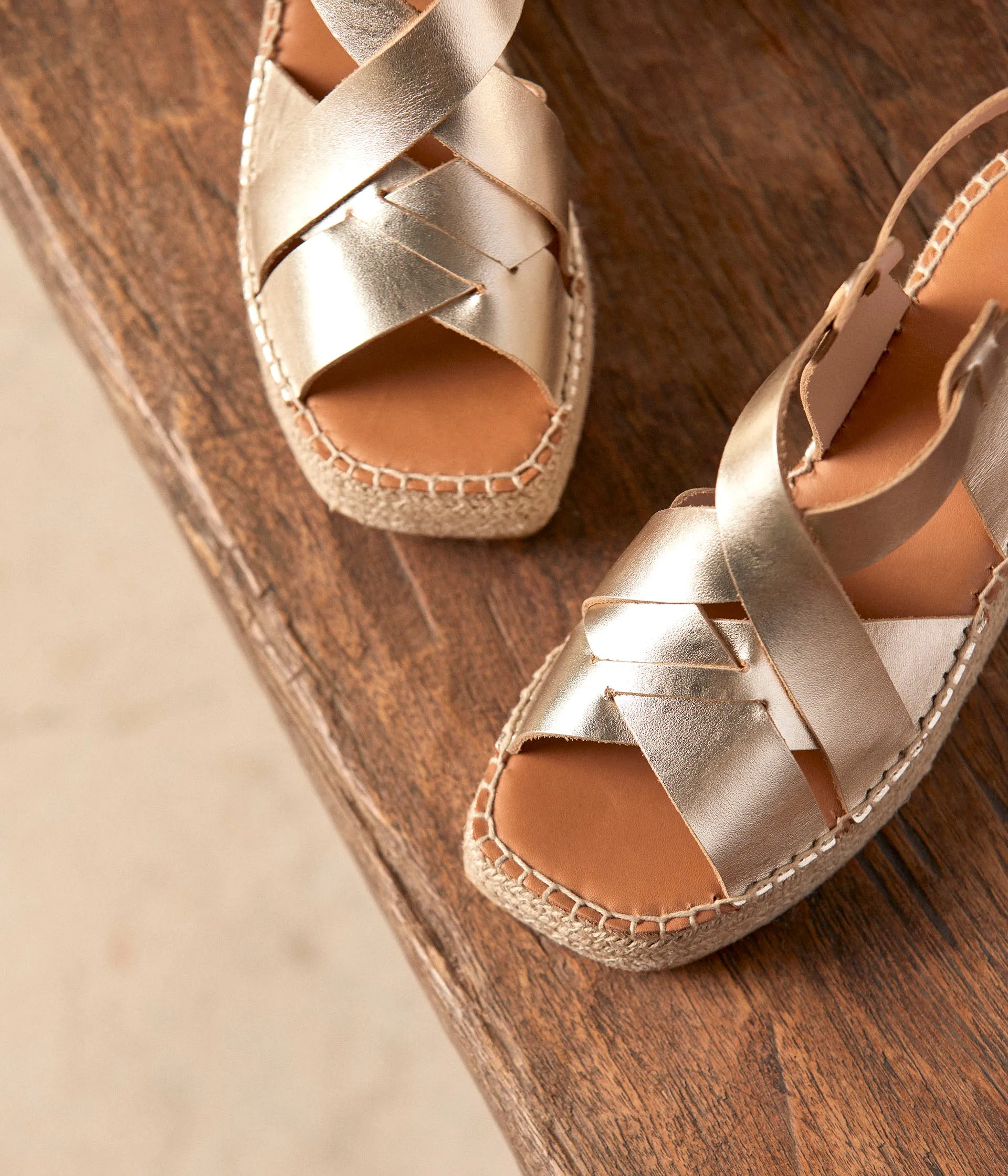 Espadrilles compensées Elise