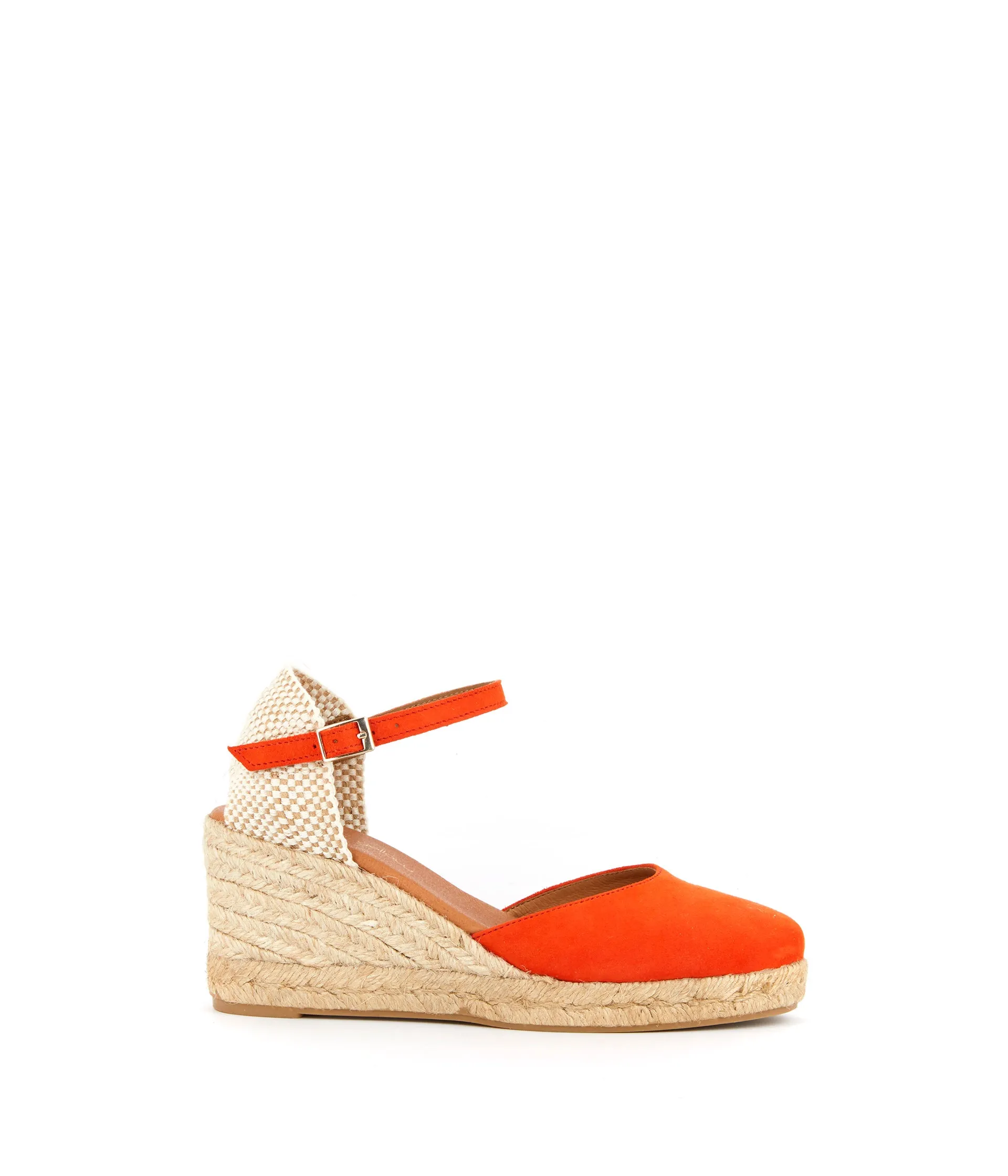 Espadrilles orange Estrella