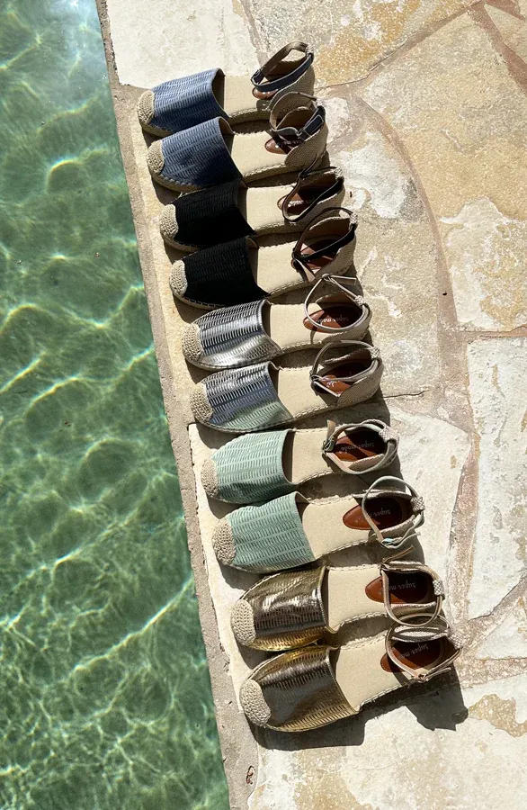 Espadrilles Suède Mint