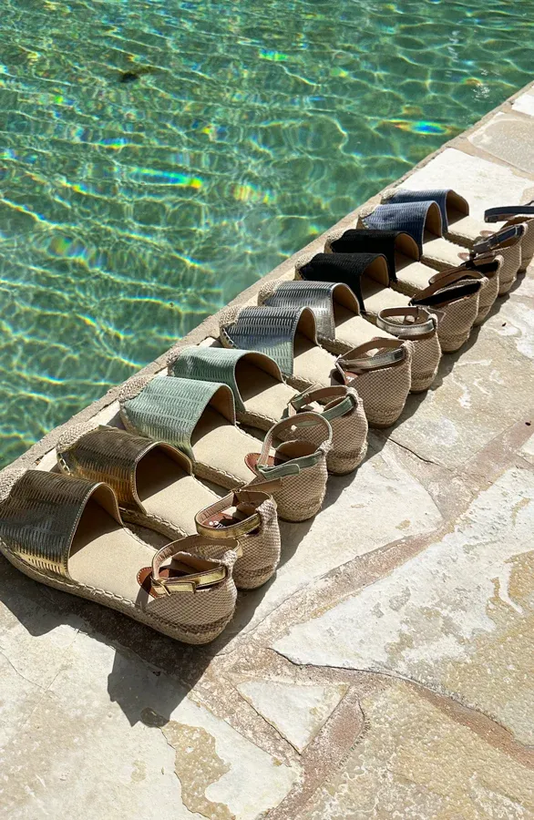 Espadrilles Suède Mint
