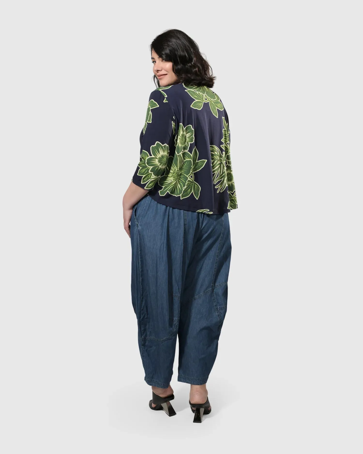 Everywhere Wide-Leg Pants, Denim Blue