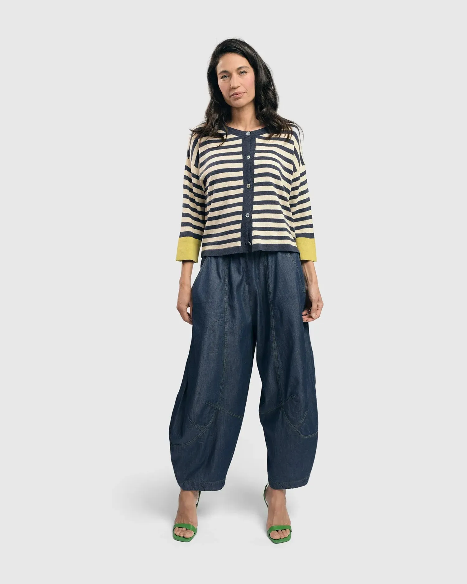 Everywhere Wide-Leg Pants, Denim Blue