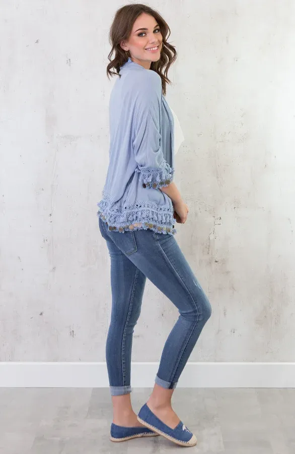 Flamingo Espadrilles Blauw