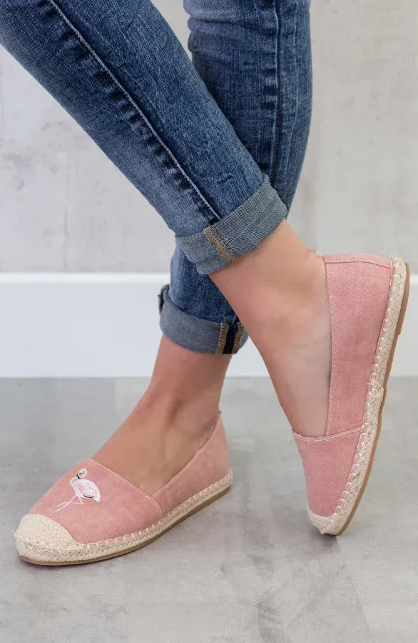 Flamingo Espadrilles Roze