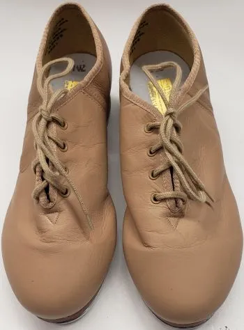 Fraida -- Women's Split Tap Oxford -- Tan