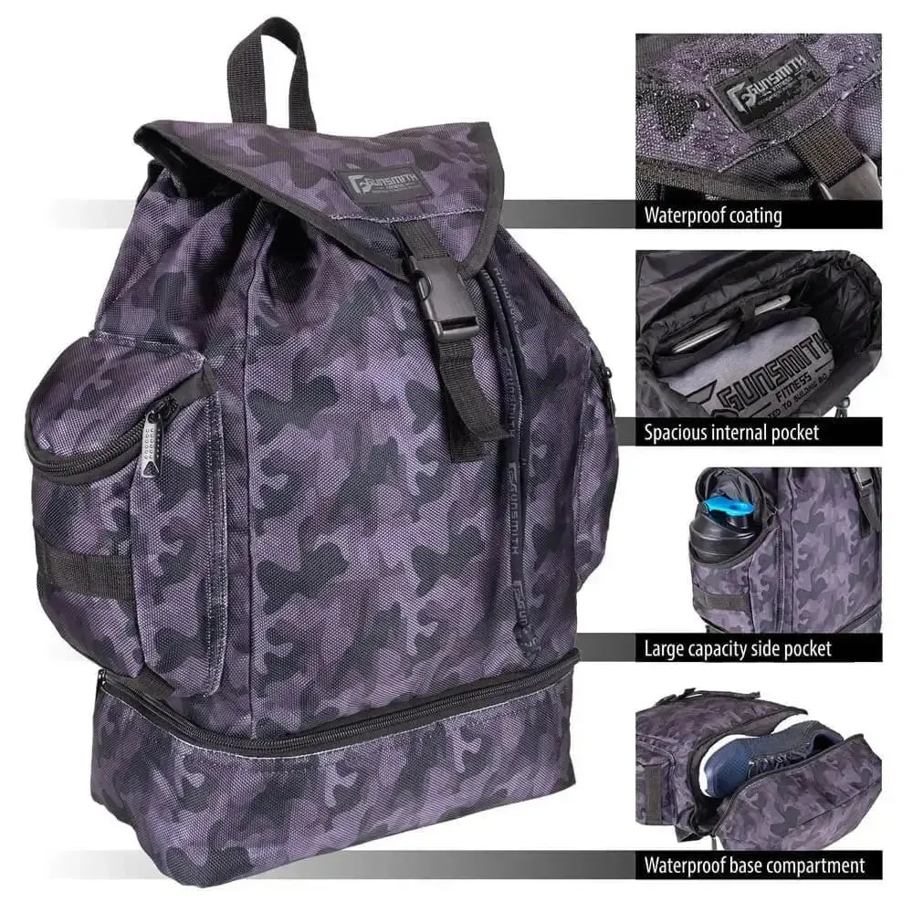 Gunsmith Camo Fitness Backpack