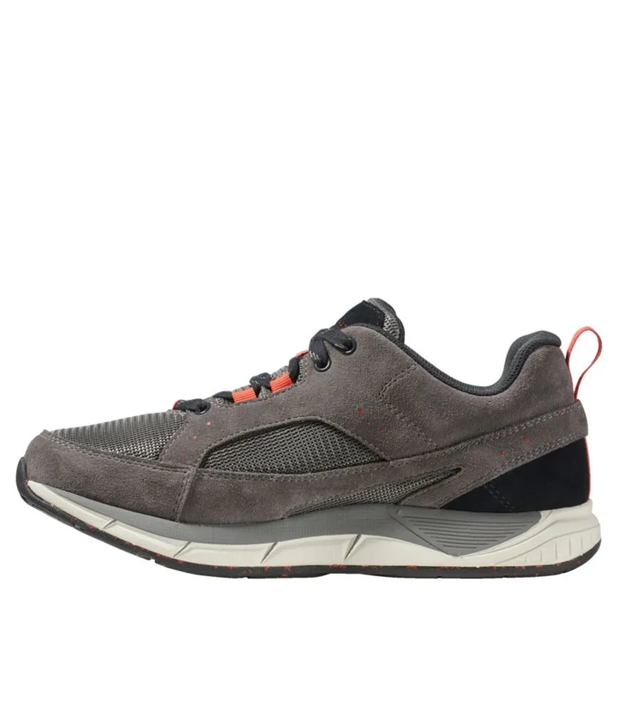 Men's Bean's Comfort Fitness Walking Shoes, Suede Mesh