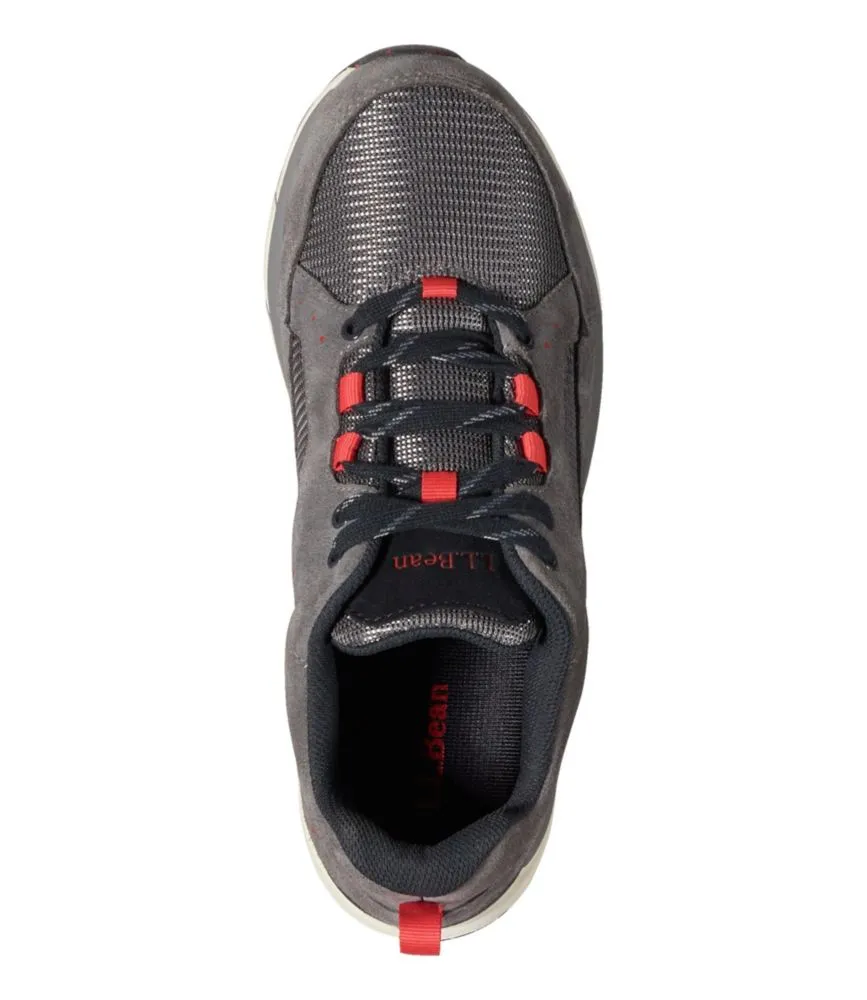 Men's Bean's Comfort Fitness Walking Shoes, Suede Mesh