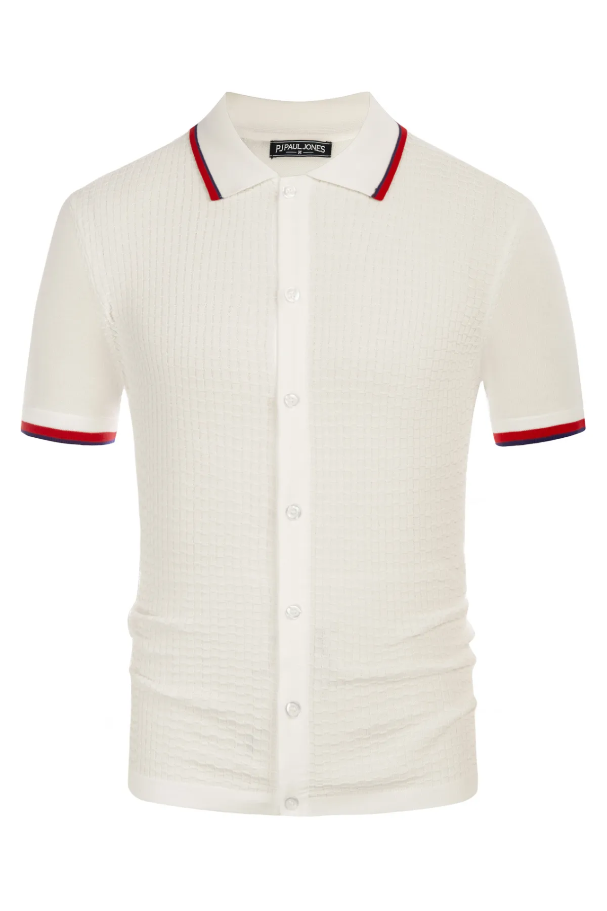 Mens Knitted Polo Cardigans Shirts Quarter Zip Polo T Shirt