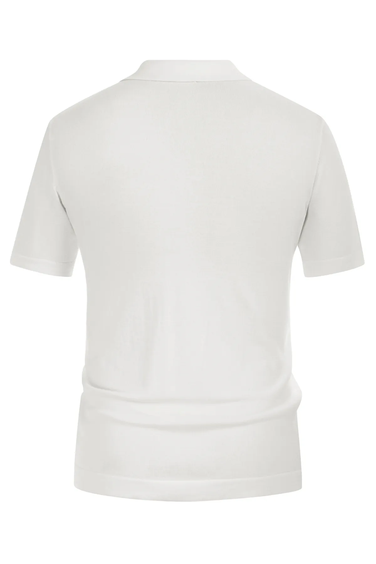 Men's Vintage Stripe Knitted Polo Pullover Shirts Short Sleeve Golf Knit Mens Polo Shirt