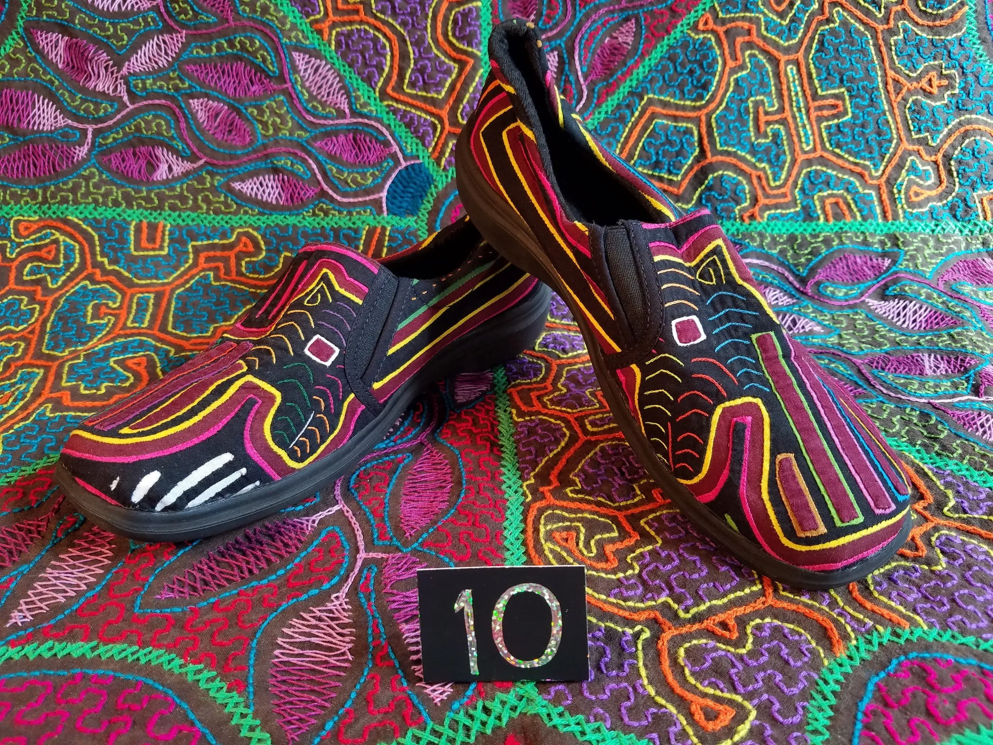 Moccasin Mola Shoes - Size 10 - Blissful