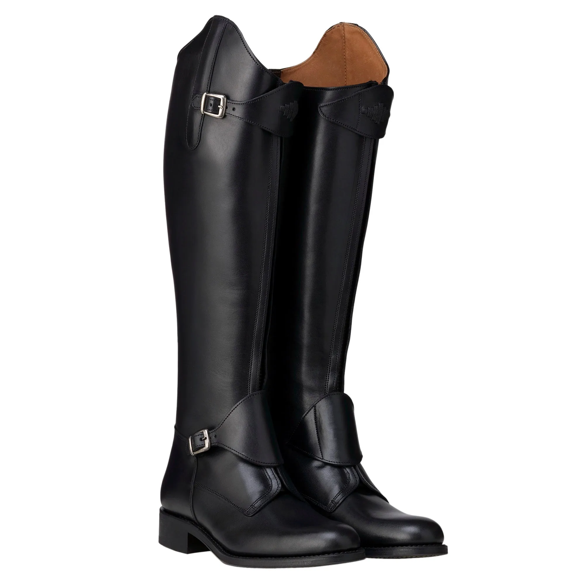 'Moda' Fashion Boot - Black Leather