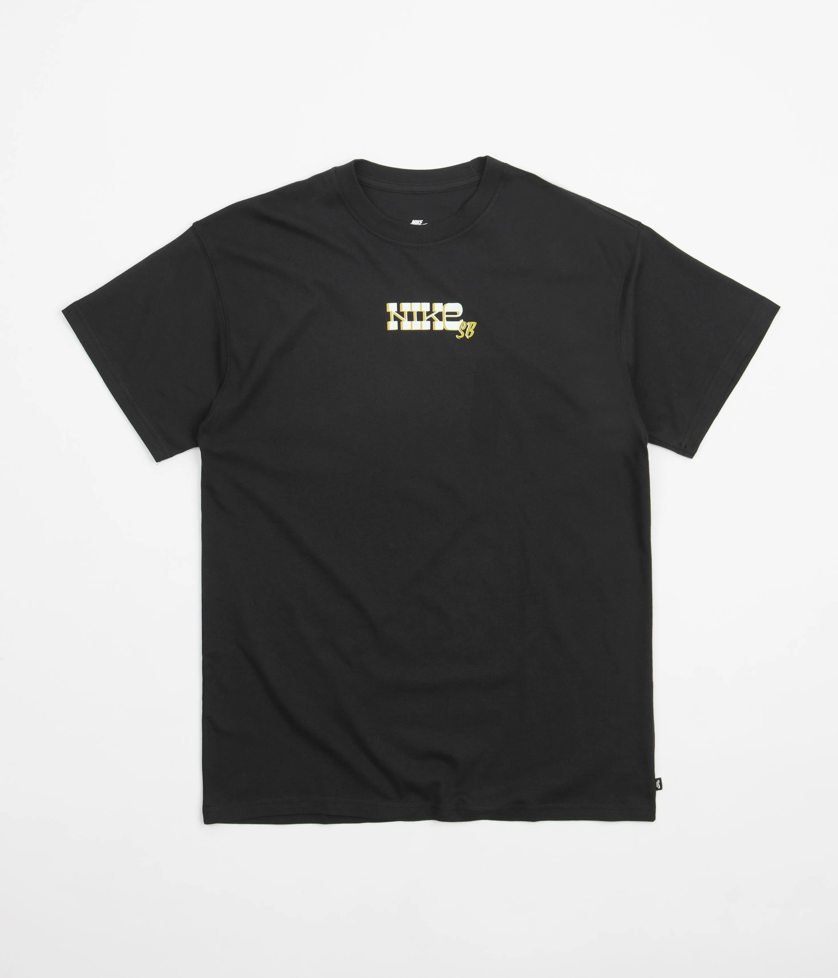 Nike SB Embroidered Block T-Shirt - Black