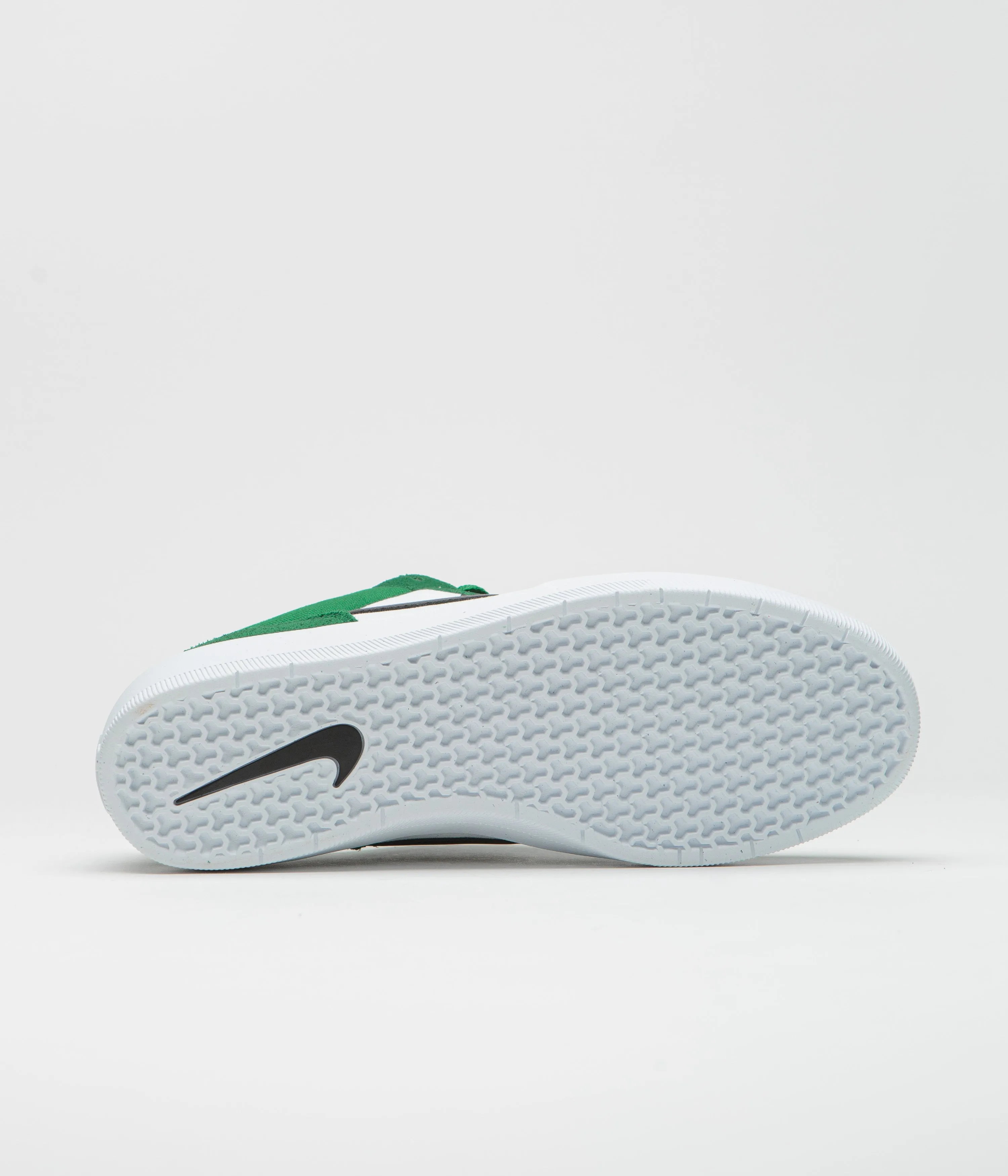 Nike SB Force 58 Shoes - Pine Green / Black - White - White