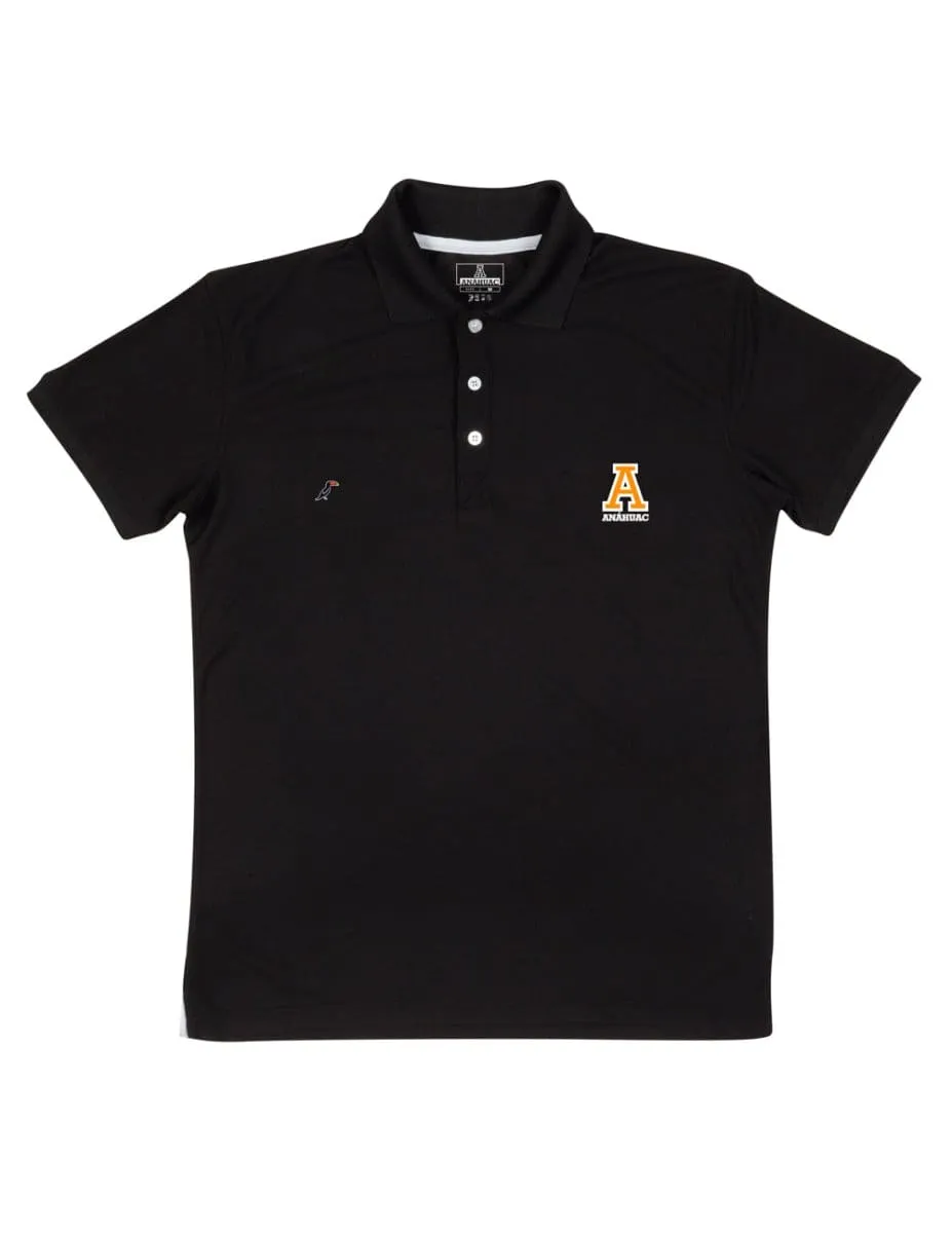PLAYERA HOMBRE SPORT POLO  Anáhuac Negro