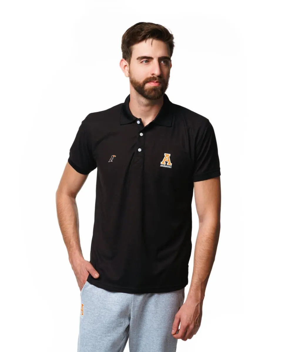 PLAYERA HOMBRE SPORT POLO  Anáhuac Negro
