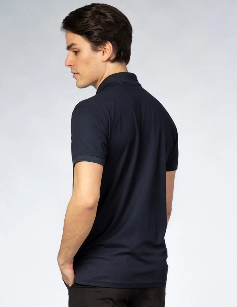 Playera Hombre SPORT POLO Marino