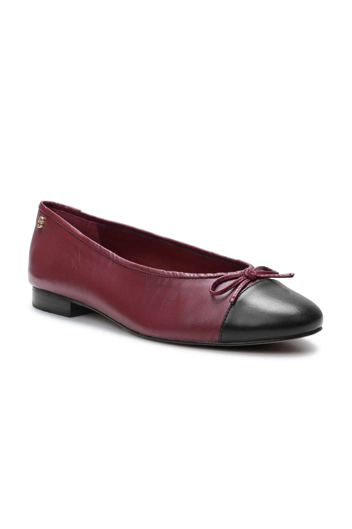 Rena Ballerina Shoes - Burgundy