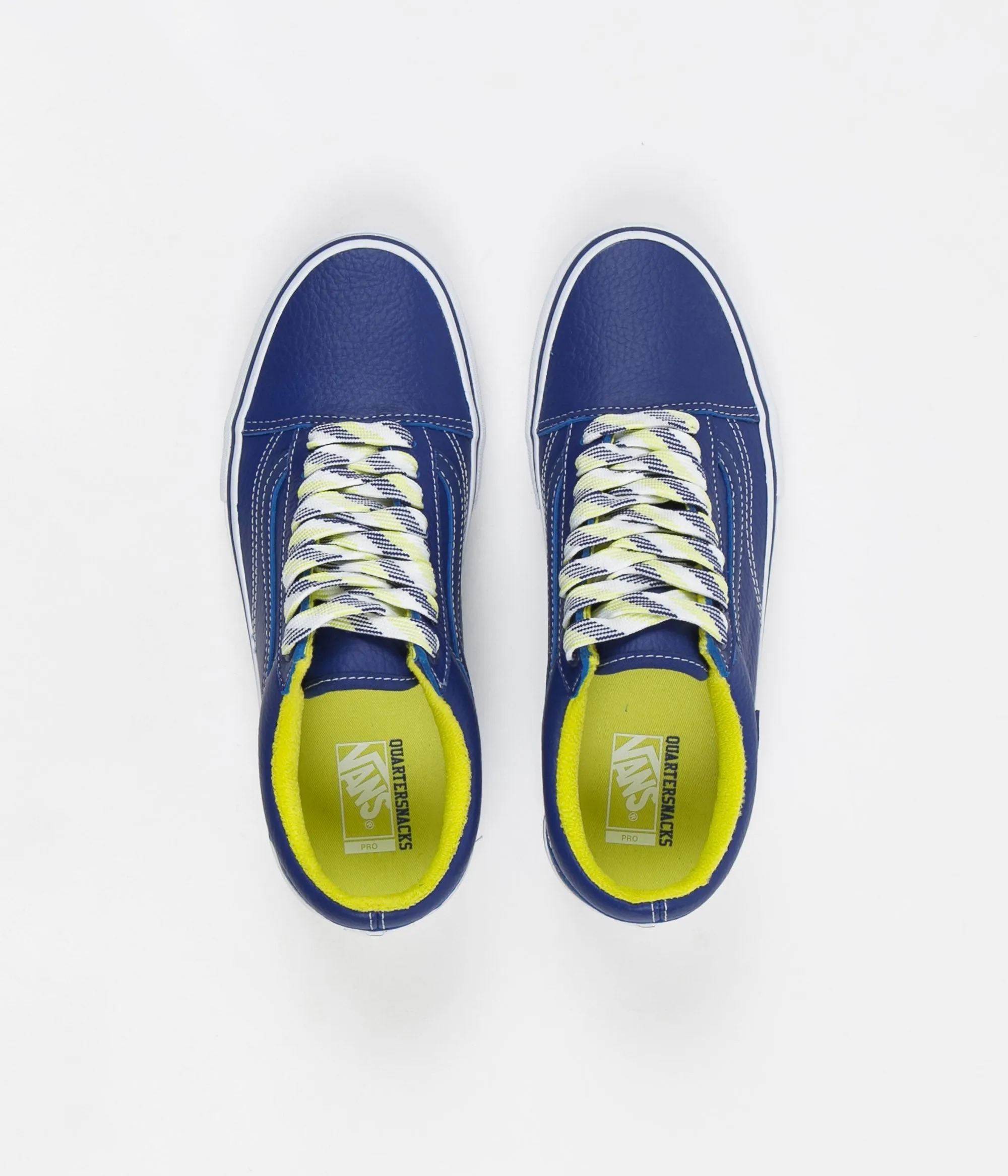 Vans Old Skool Pro LTD Shoes - (Quartersnacks) Royal Blue / True White