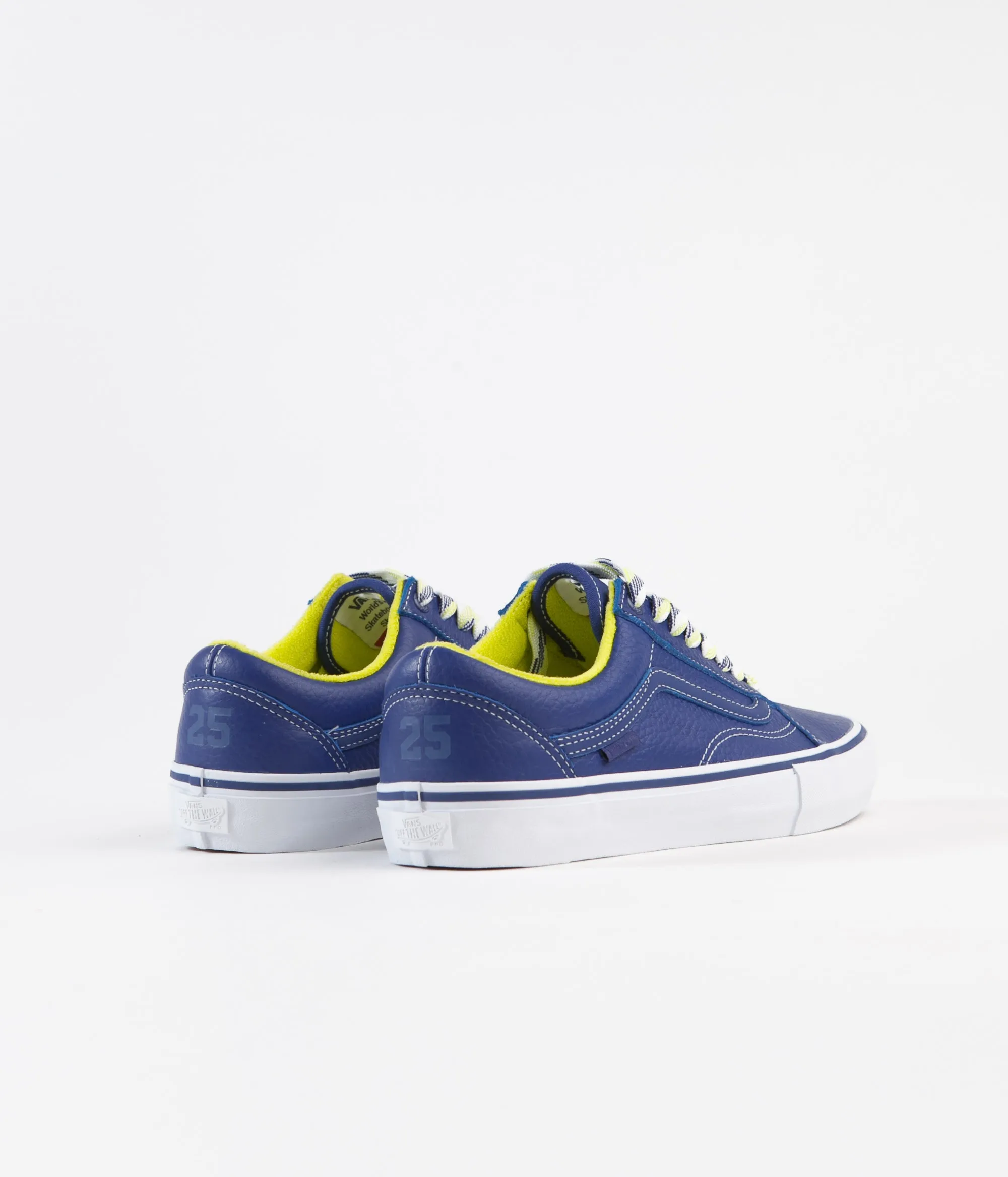 Vans Old Skool Pro LTD Shoes - (Quartersnacks) Royal Blue / True White