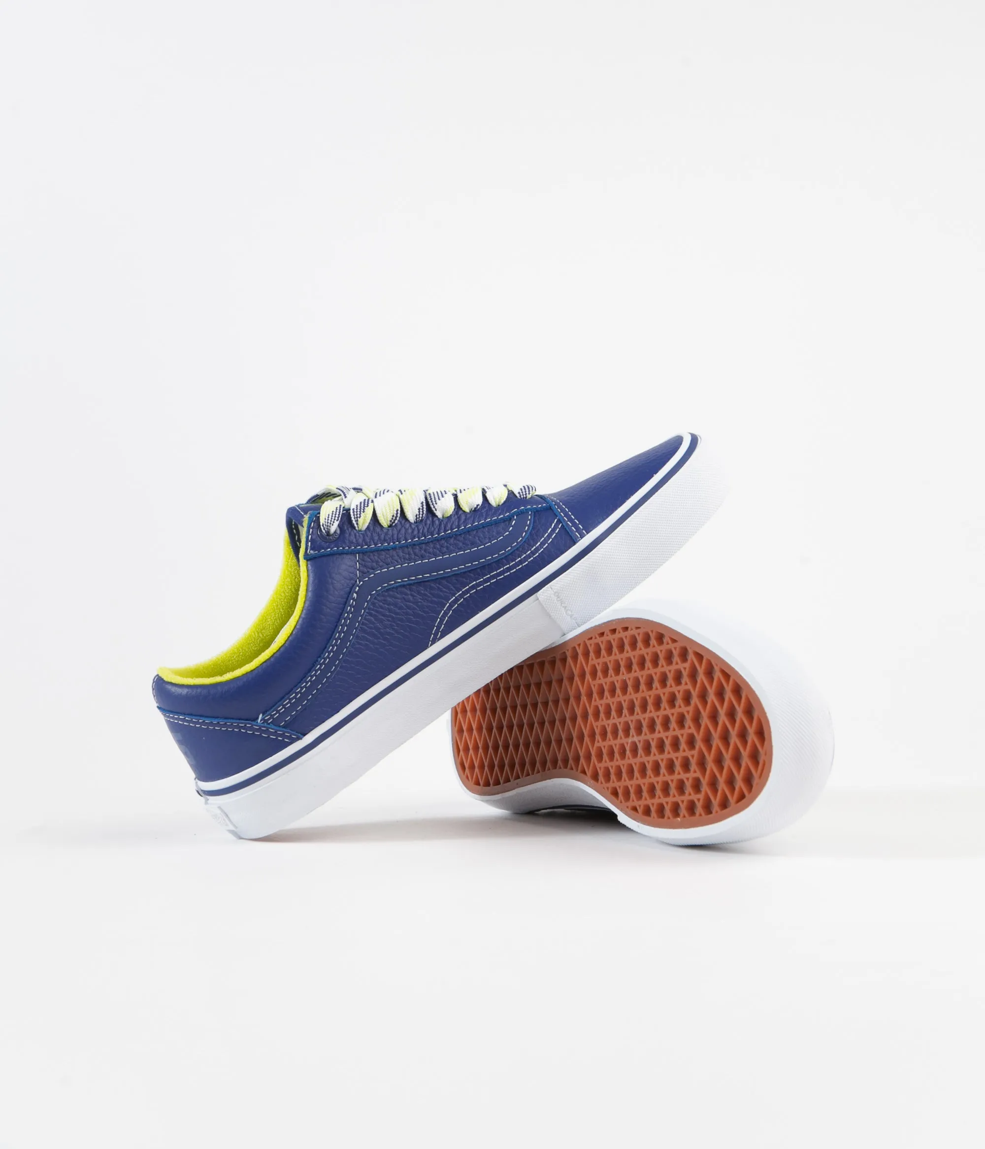 Vans Old Skool Pro LTD Shoes - (Quartersnacks) Royal Blue / True White