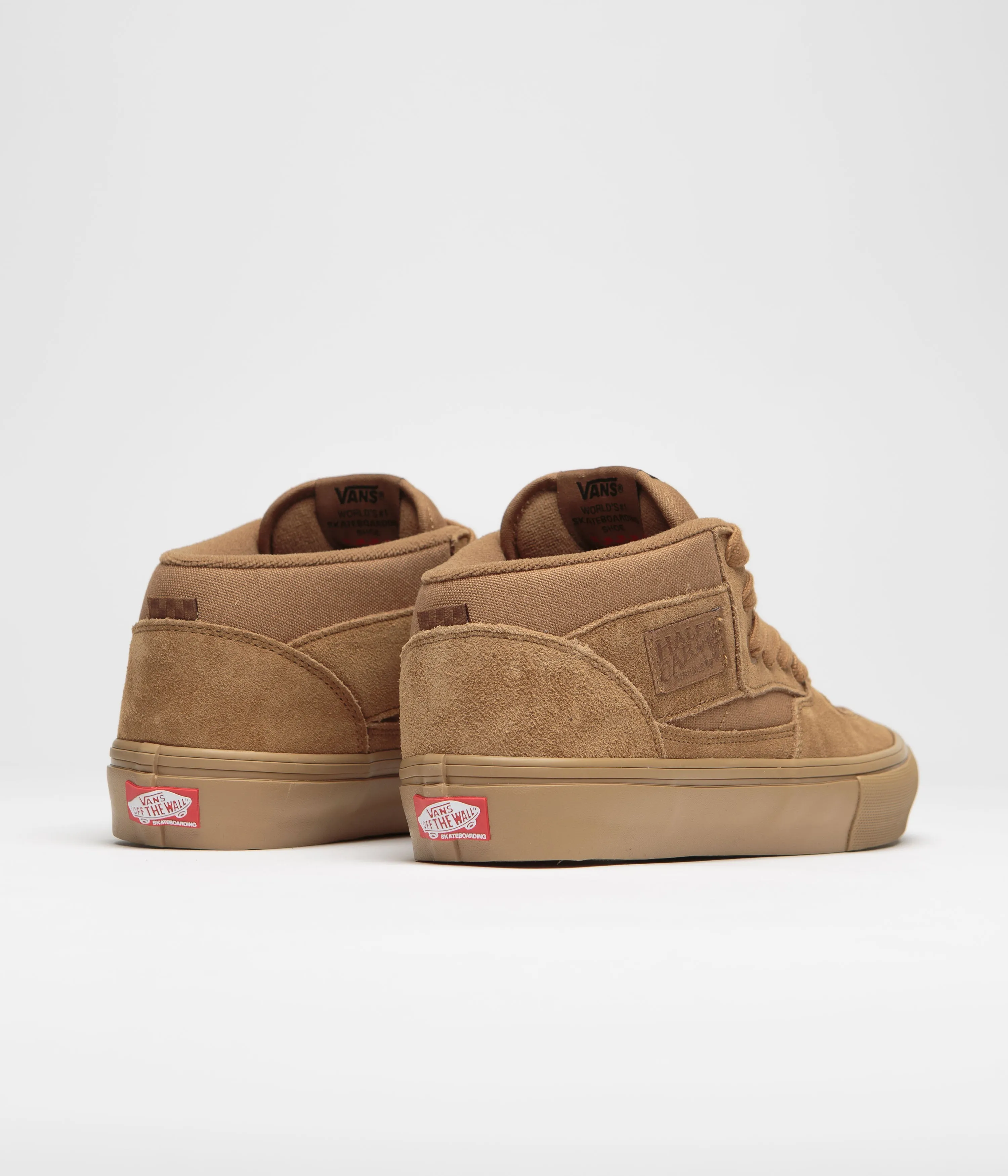Vans Skate Half Cab Shoes - Brown / Gum