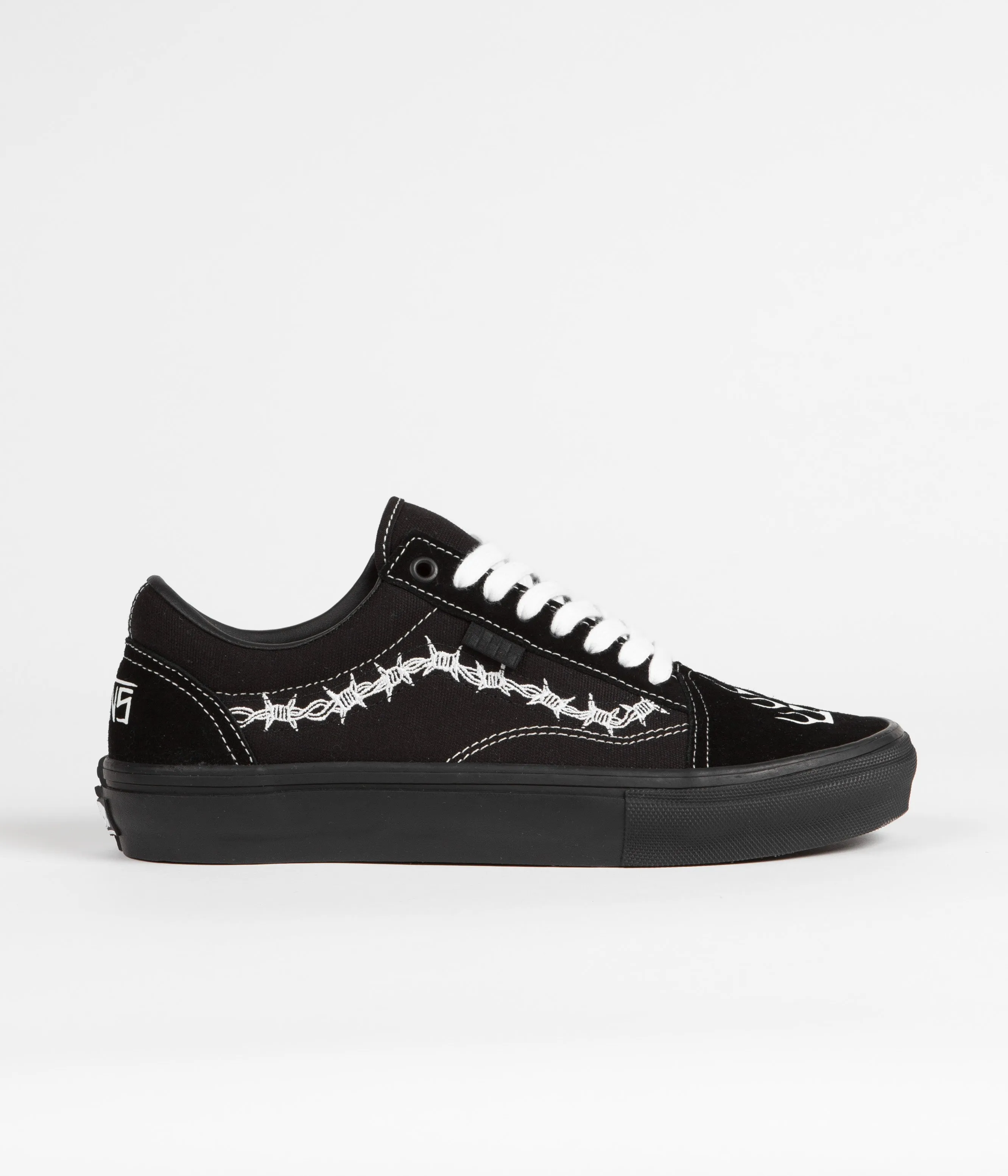Vans Skate Old Skool Shoes - (Elijah Berle) Black / Black / White