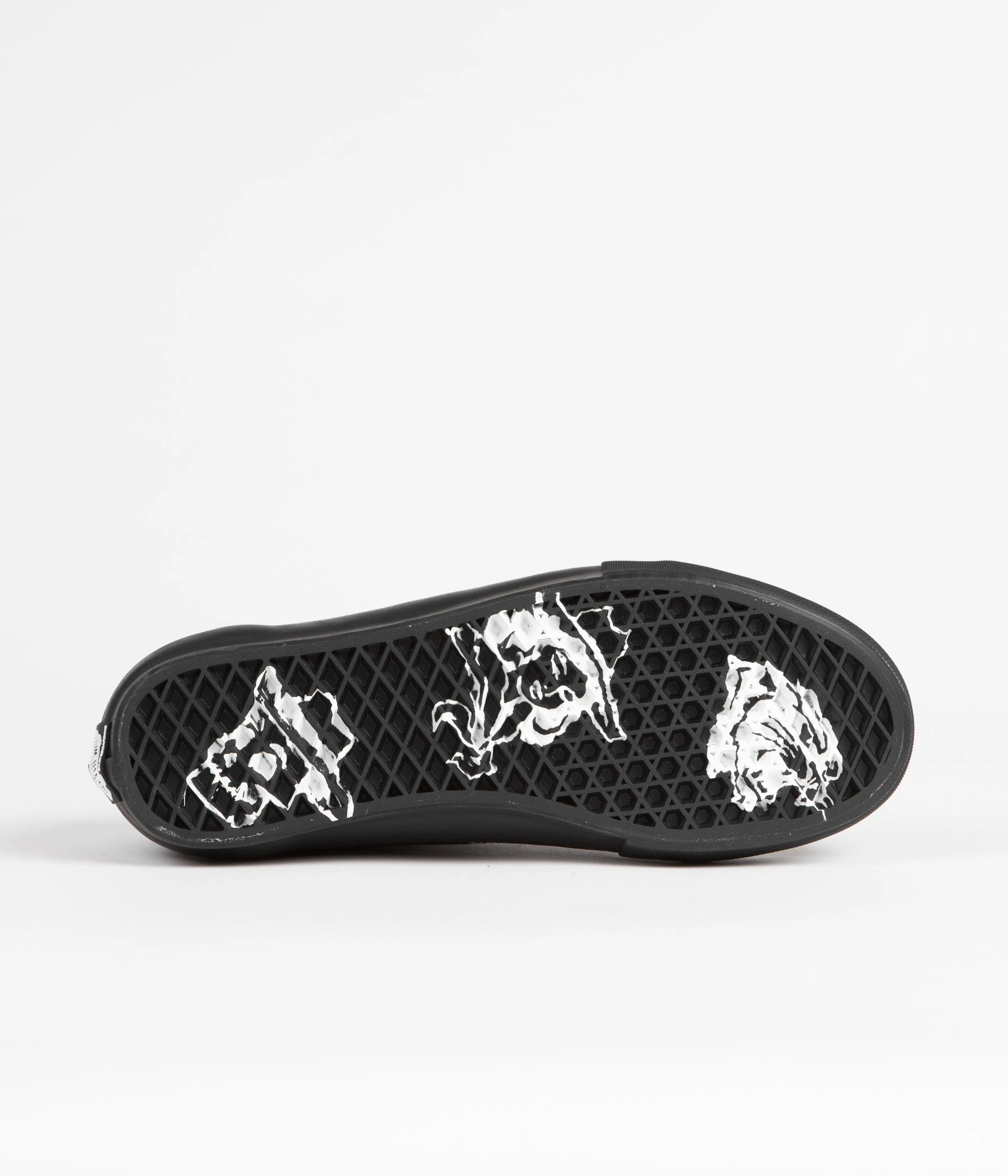 Vans Skate Old Skool Shoes - (Elijah Berle) Black / Black / White