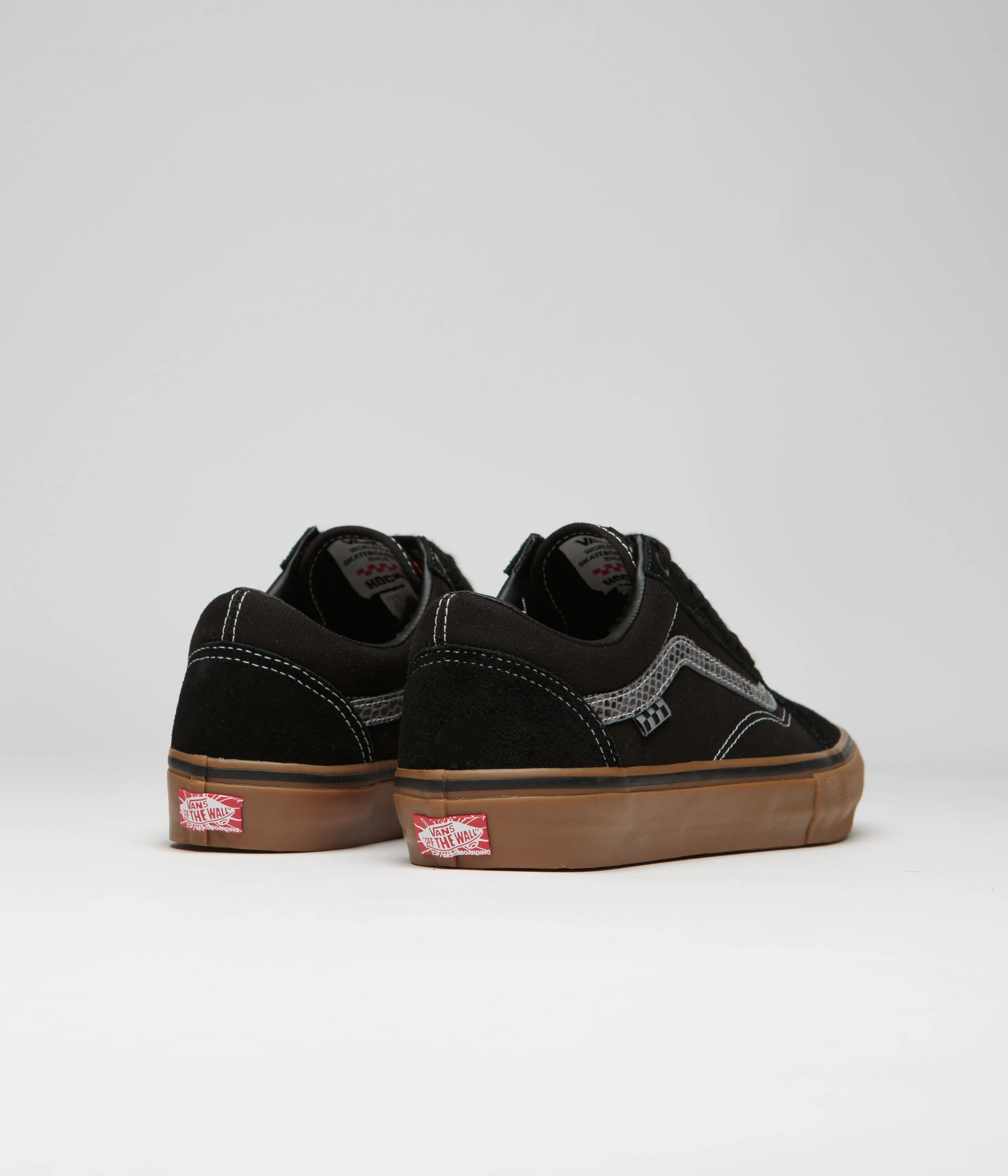 Vans Skate Old Skool Shoes - (Hockey Skateboards) Black / Snake