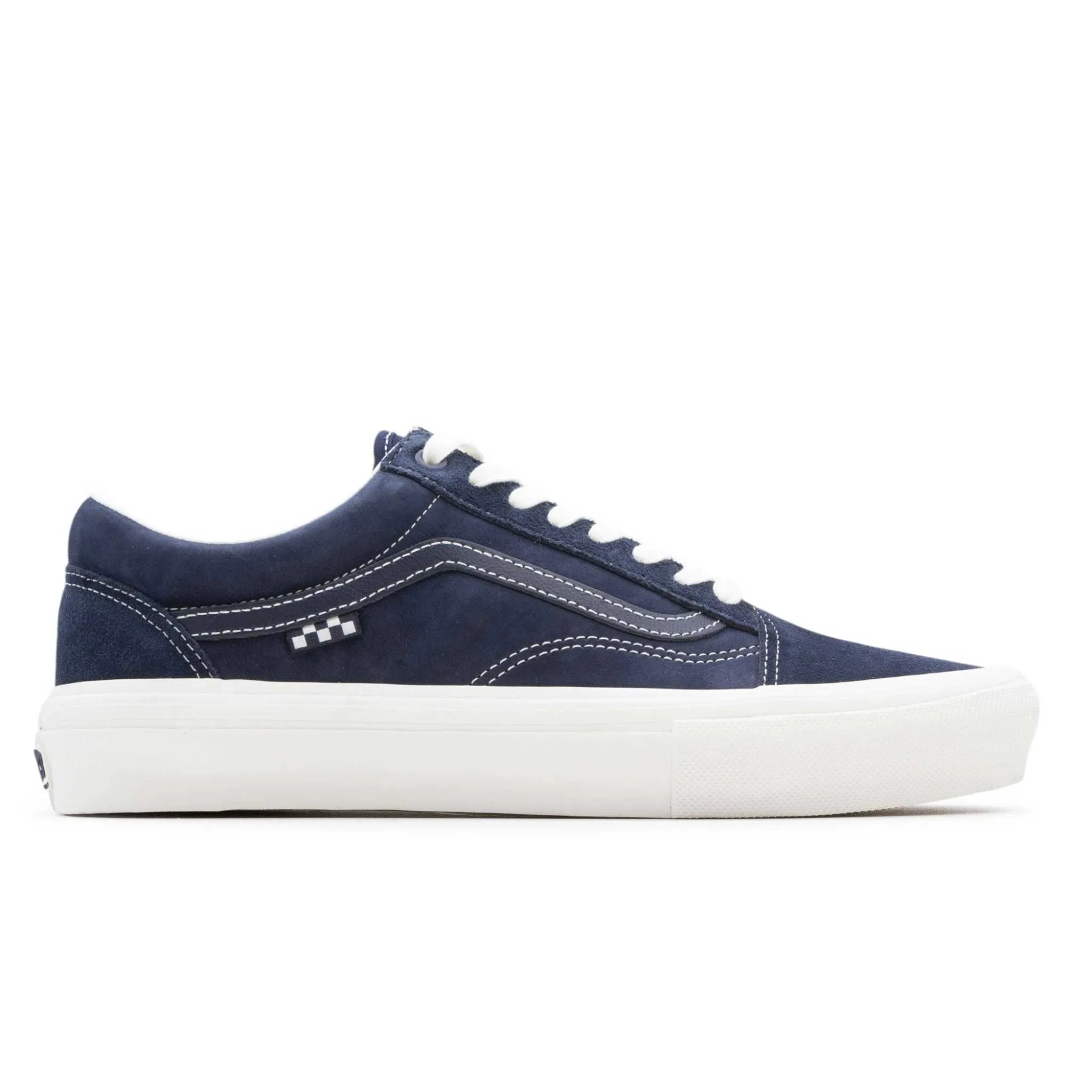 Vans Skate Old Skool Shoes - Wrapped Deep Navy/White