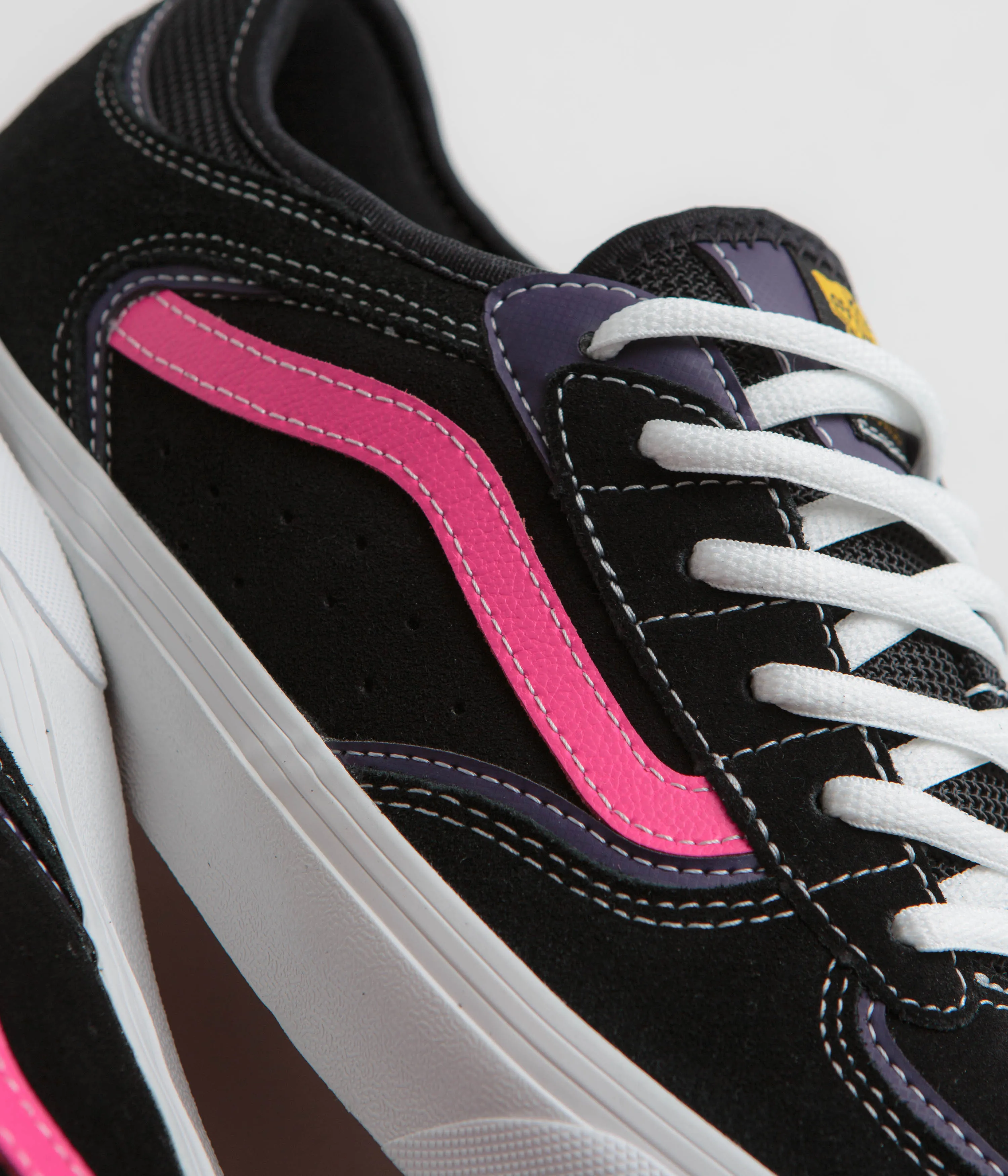 Vans Skate Rowley Shoes - Black / Pink