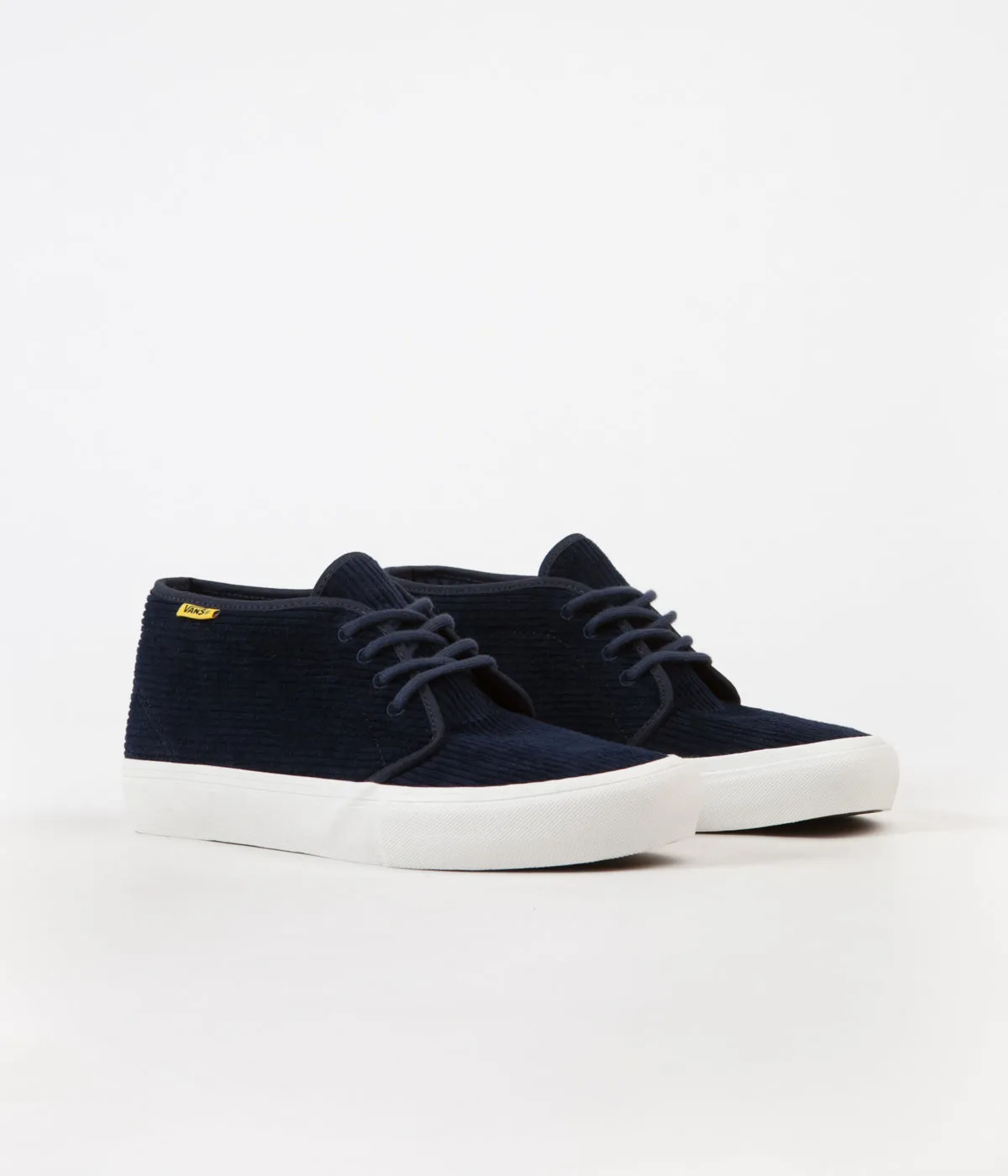 Vans x Pop Trading Company Chukka Pro Shoes - Navy Blazer / Marshmallow