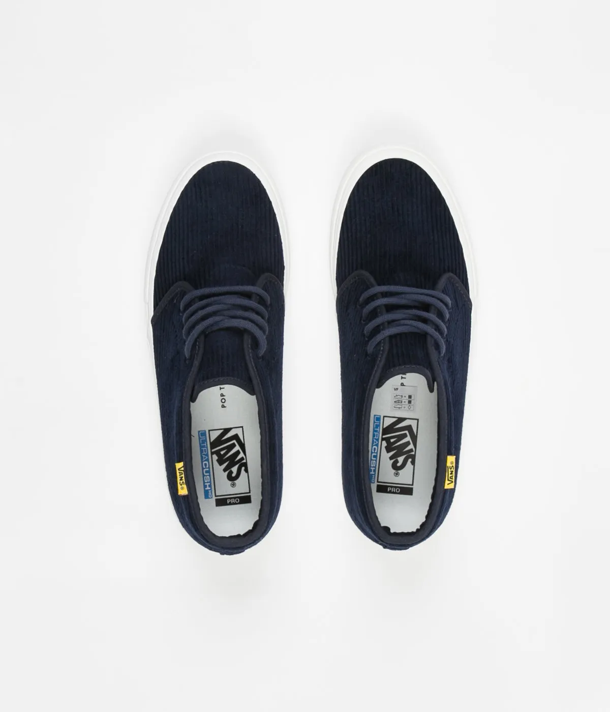 Vans x Pop Trading Company Chukka Pro Shoes - Navy Blazer / Marshmallow
