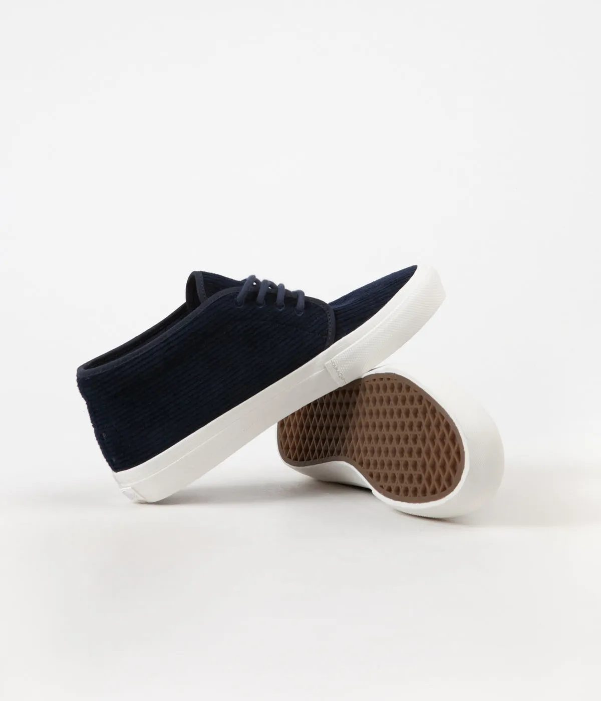 Vans x Pop Trading Company Chukka Pro Shoes - Navy Blazer / Marshmallow
