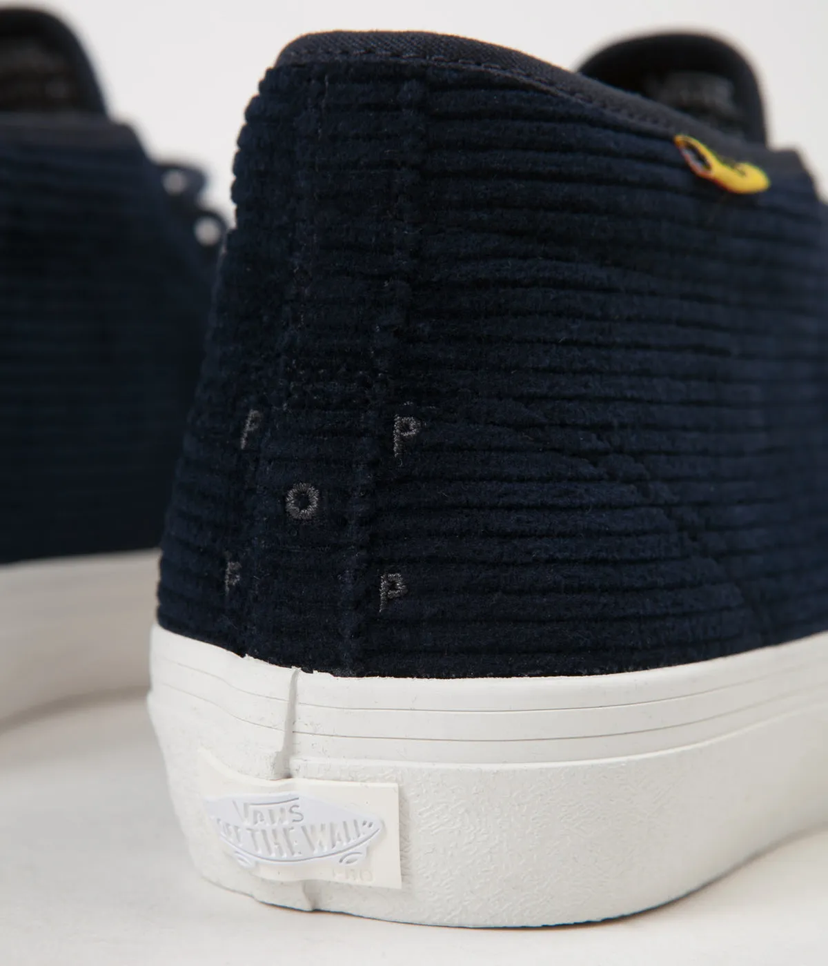 Vans x Pop Trading Company Chukka Pro Shoes - Navy Blazer / Marshmallow